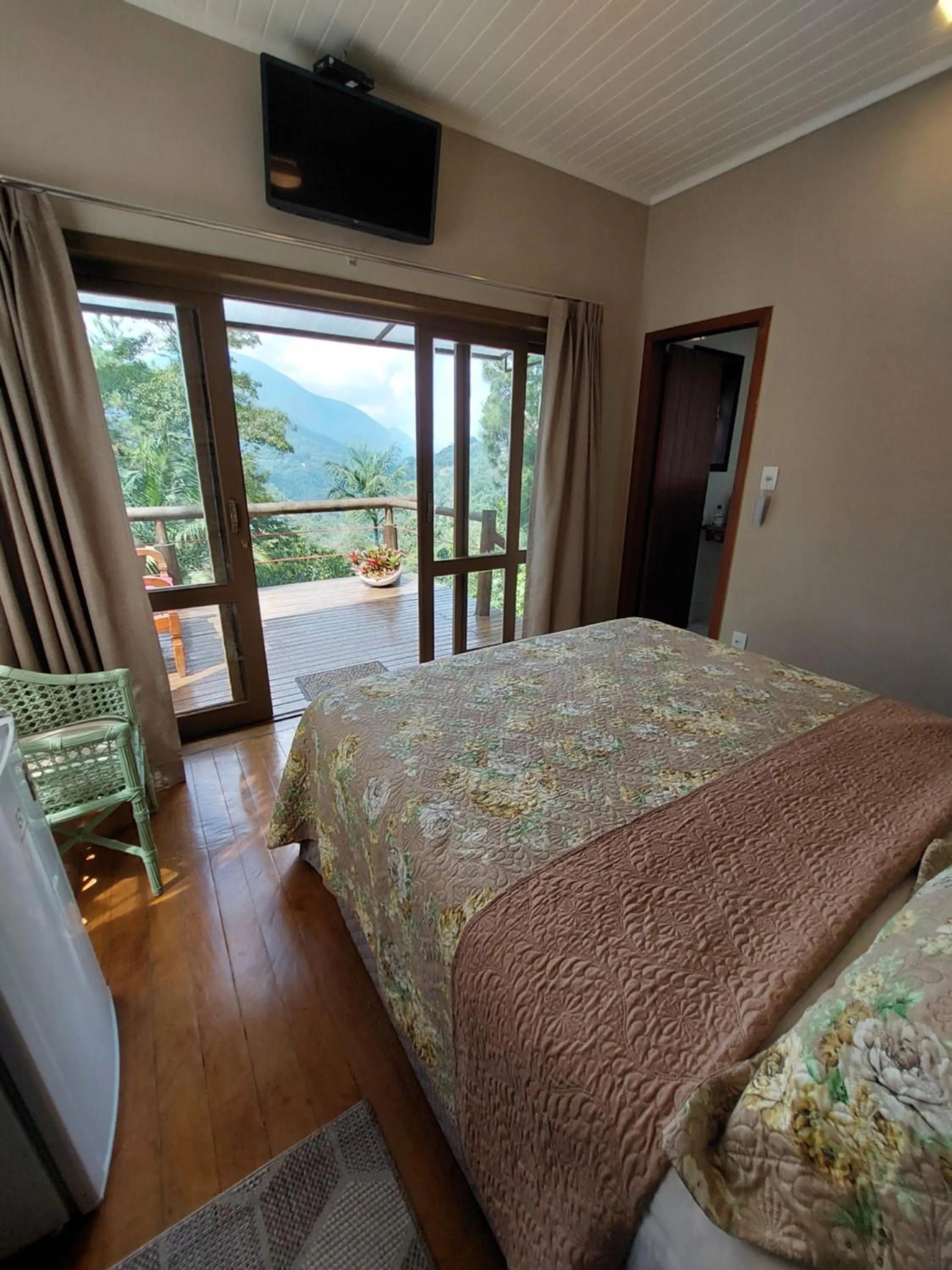 Photo of the whole room, Bed in Casa no Céu