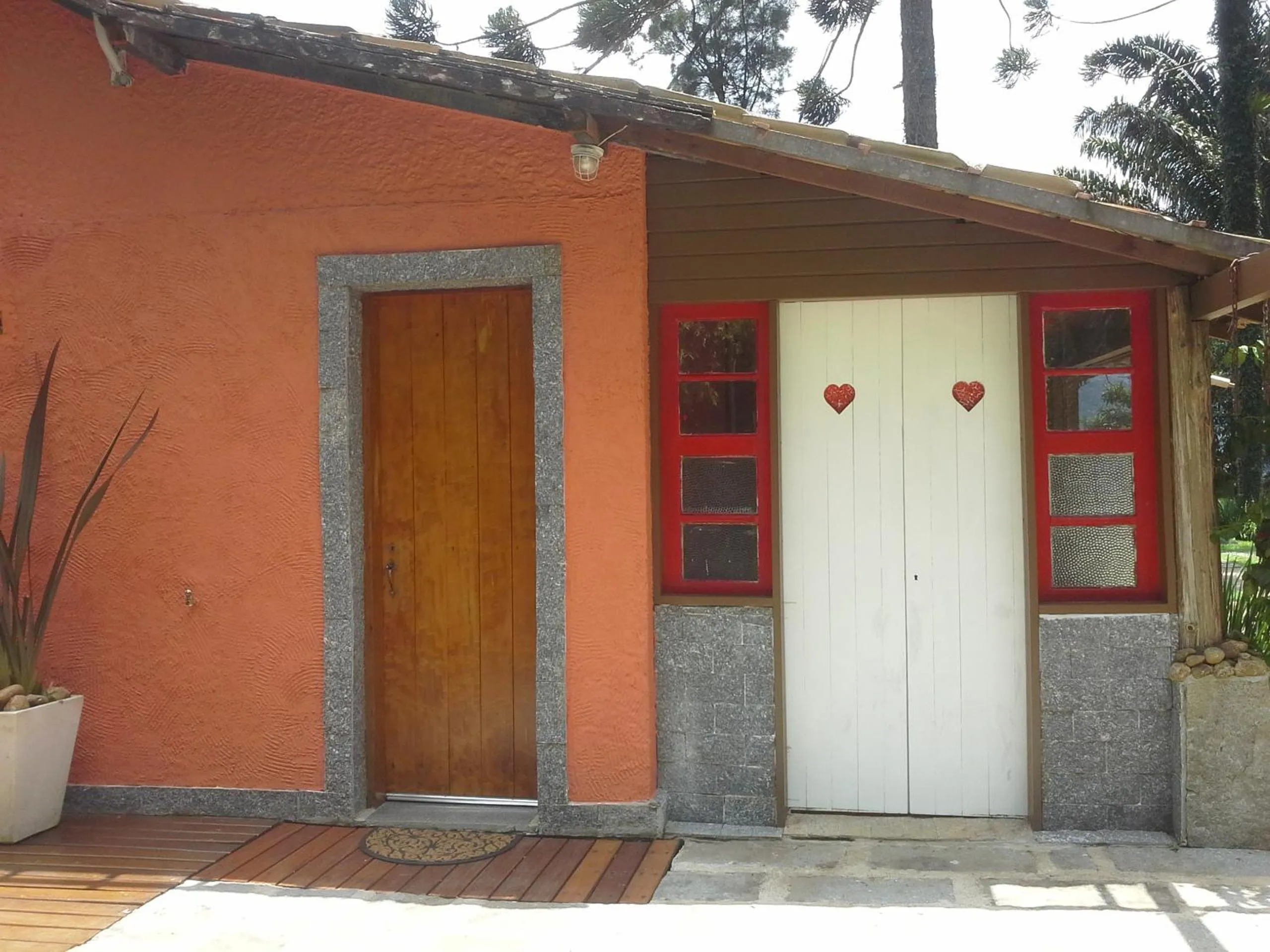 Facade/entrance in Casa no Céu