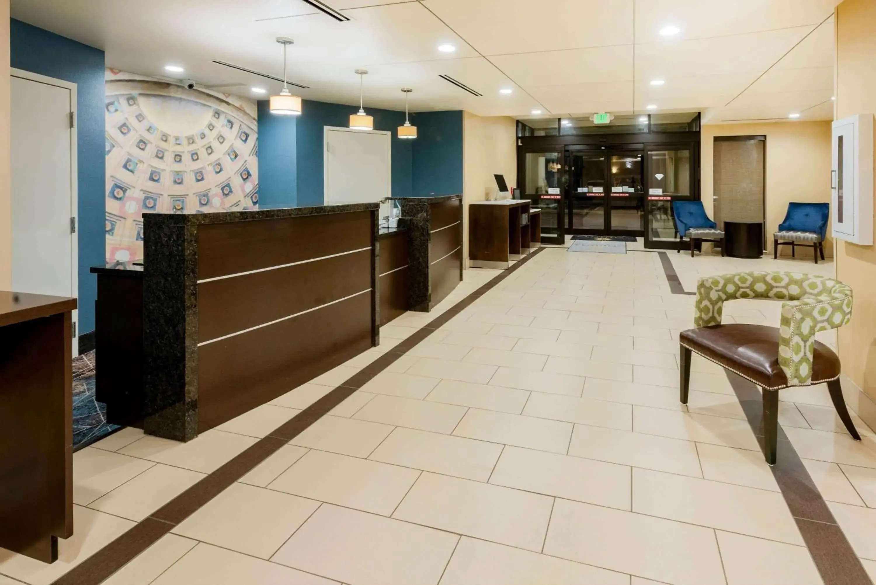 Lobby or reception in La Quinta by Wyndham Columbus - Grove City Lobby or reception in La Quinta by Wyndham Columbus - Grove City