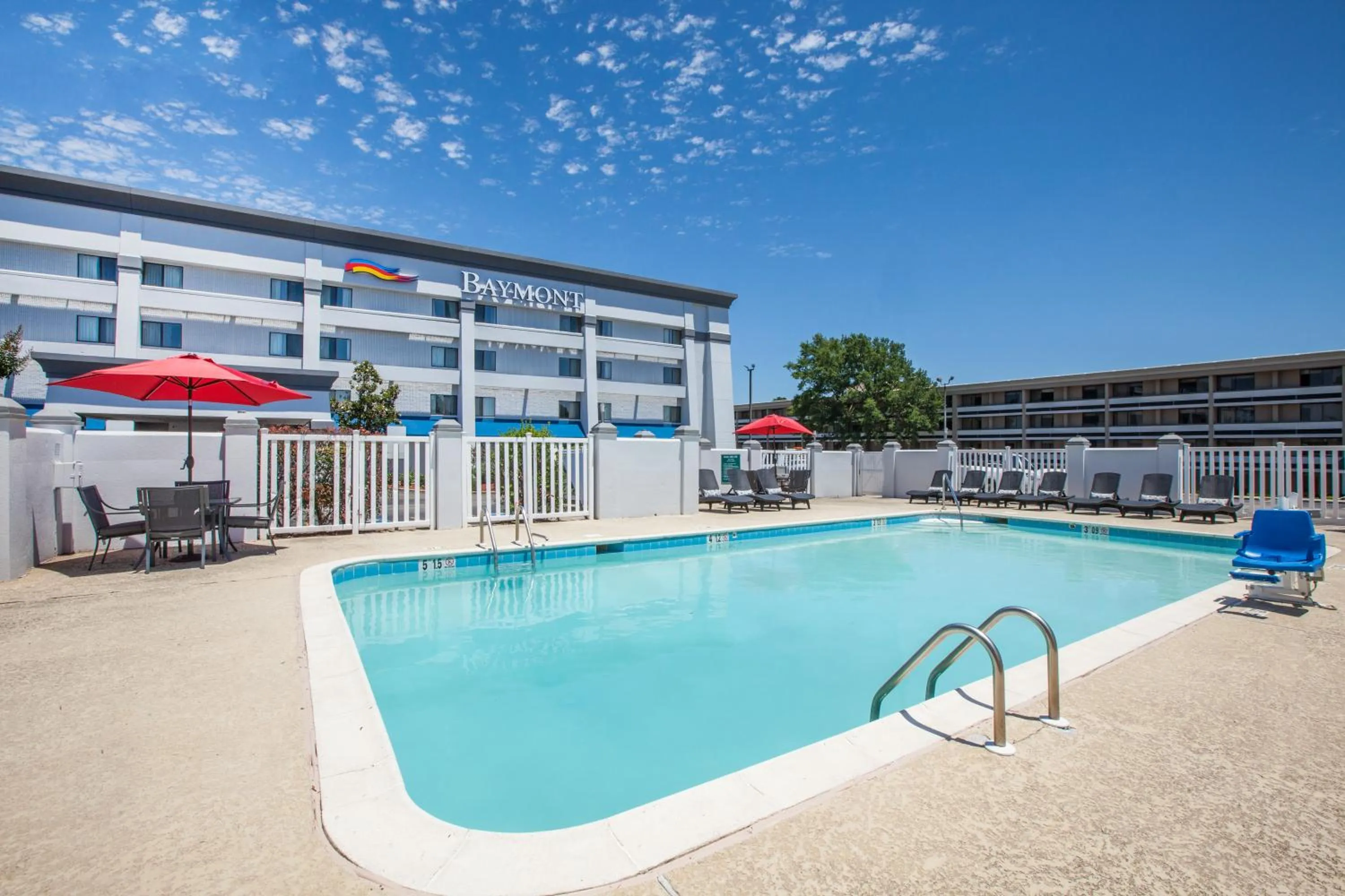 Swimming pool in Baymont by Wyndham Texarkana