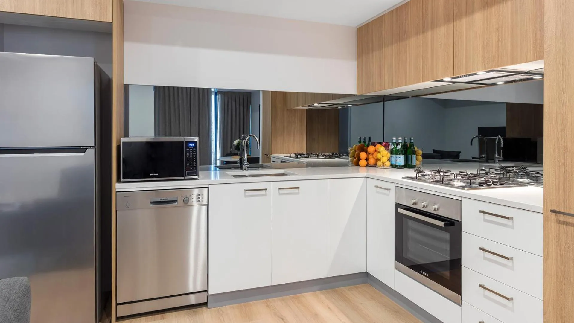 Kitchen or kitchenette in Avani Adelaide Residences