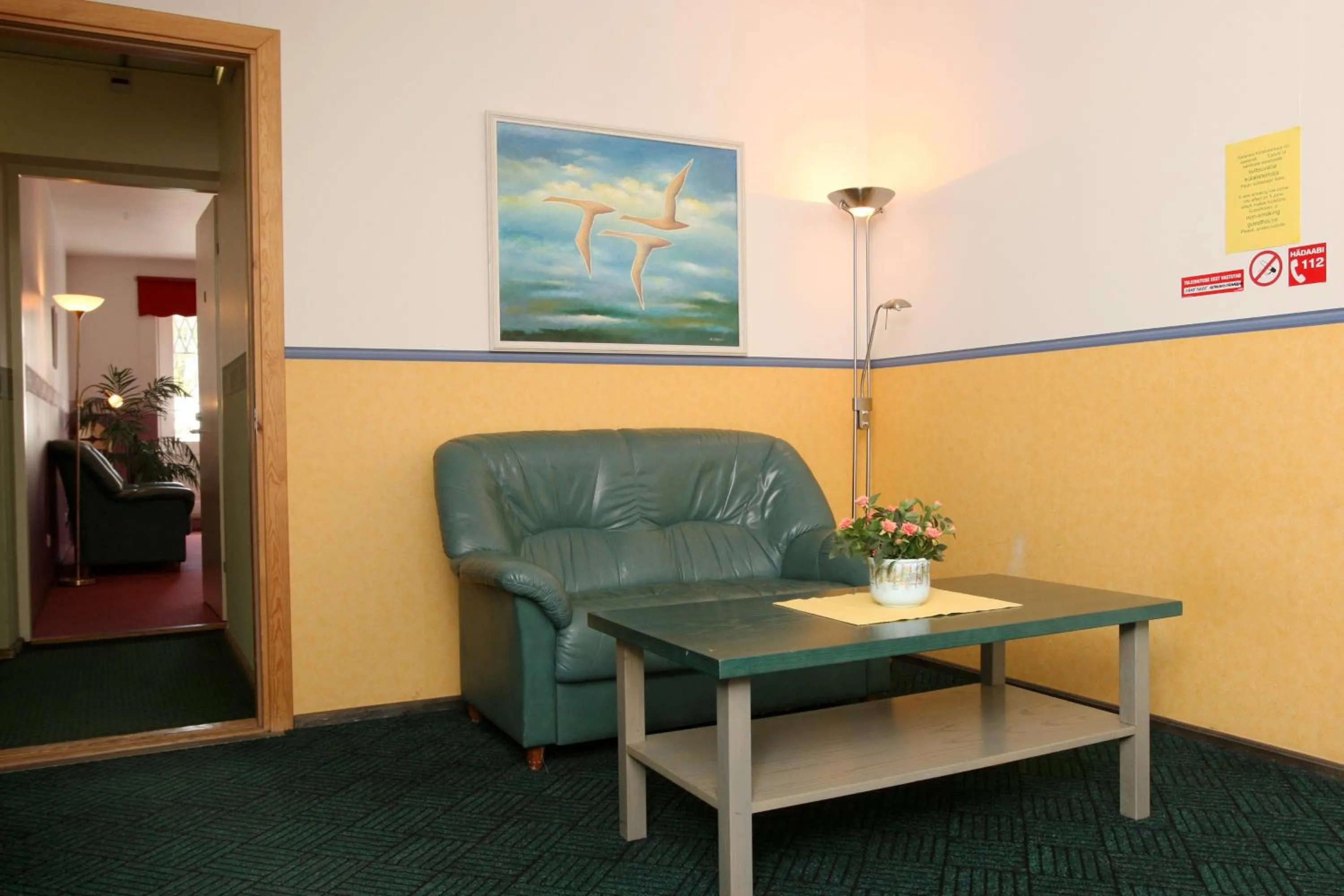 Seating area in Katariina Guesthouse