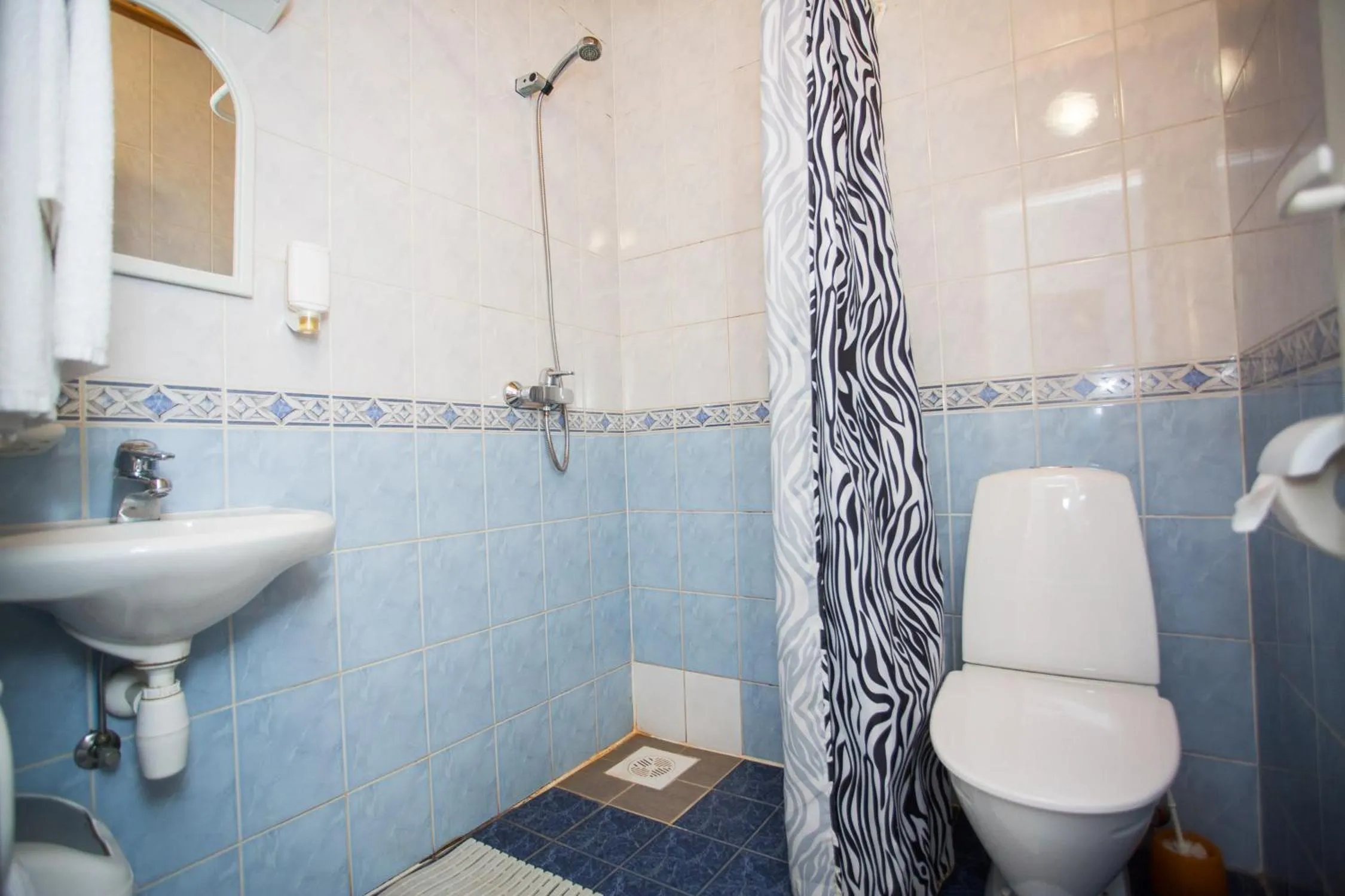 Shower in Katariina Guesthouse