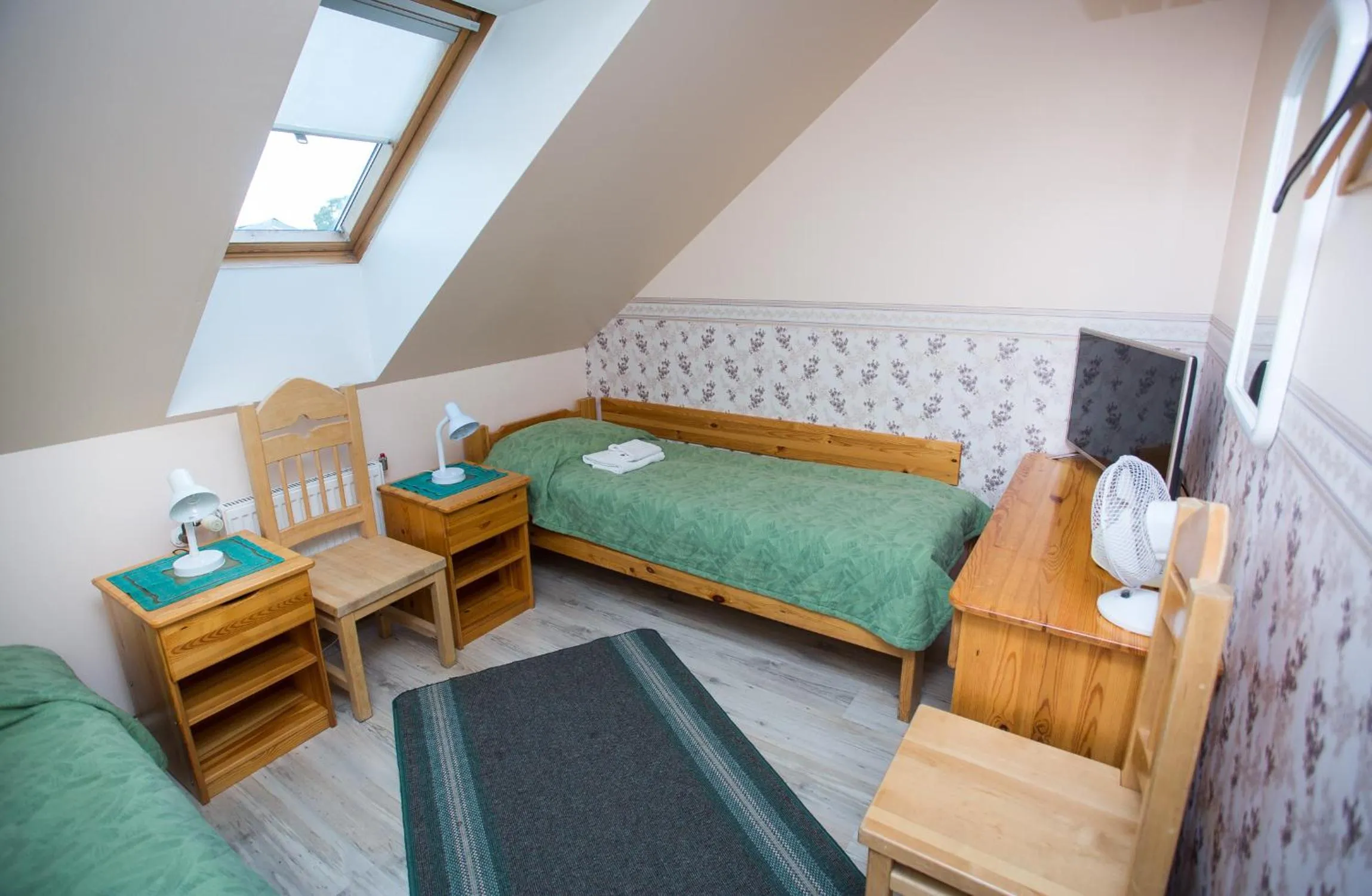View (from property/room), Bed in Katariina Guesthouse