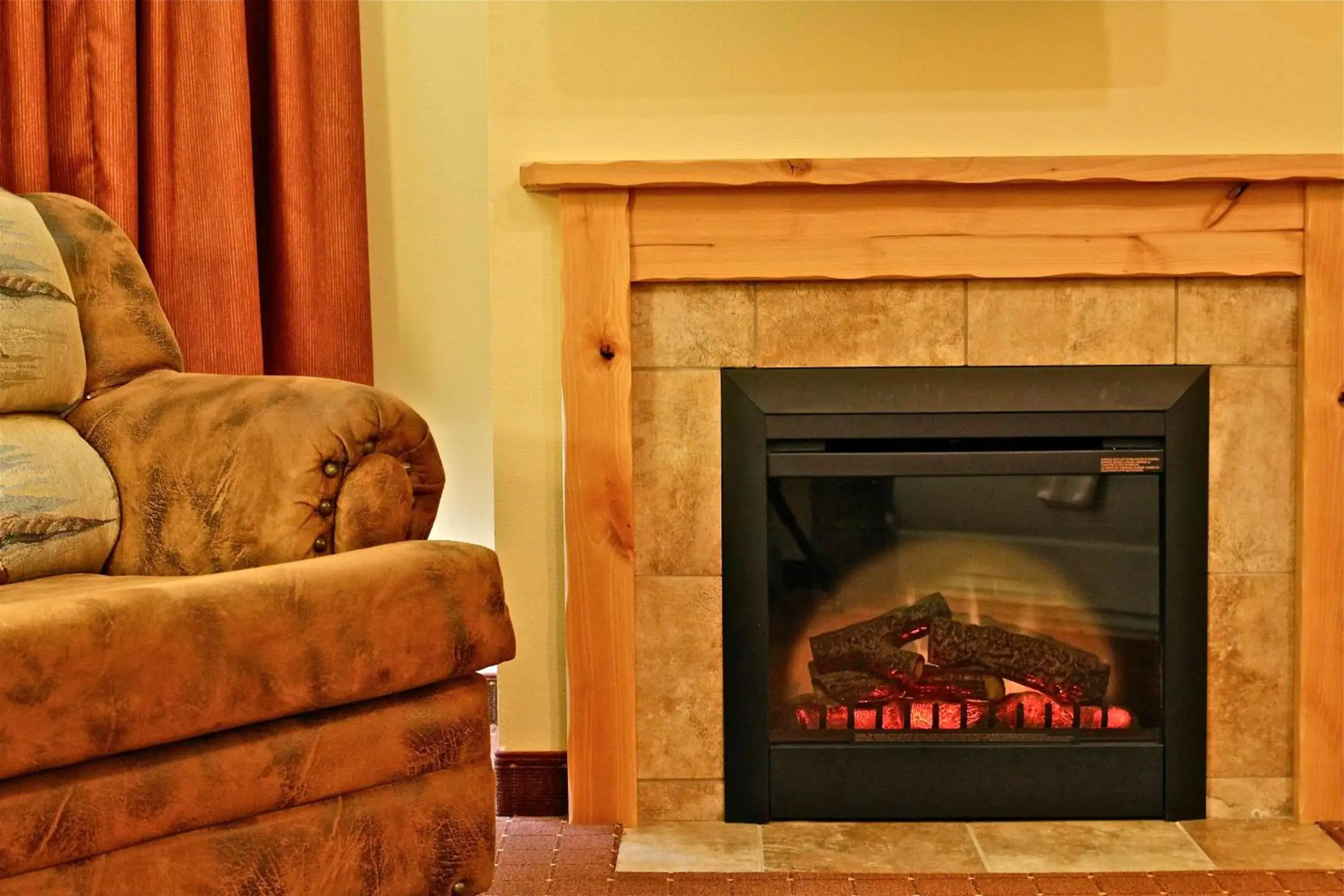 Decorative detail, Seating Area in Arbuckle Lodge Gillette