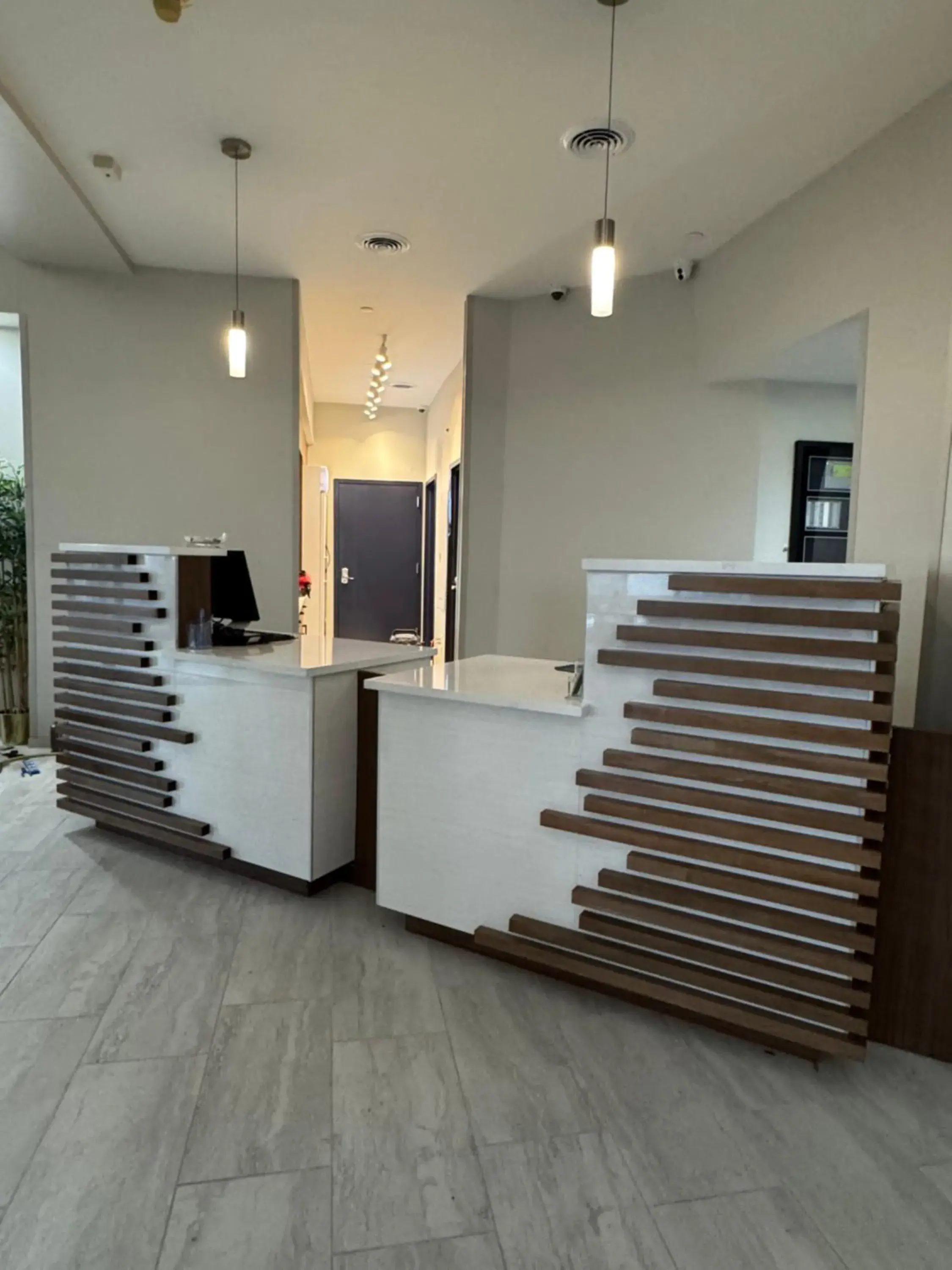 Lobby or reception in La Quinta by Wyndham New Haven Lobby or reception in La Quinta by Wyndham New Haven