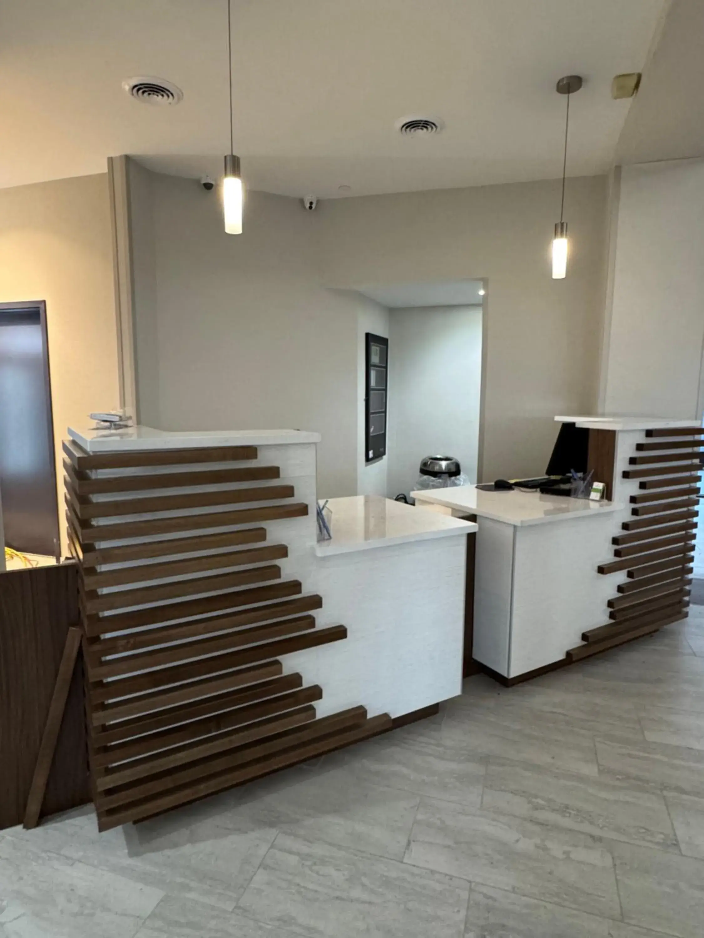 Lobby or reception in La Quinta by Wyndham New Haven Lobby or reception in La Quinta by Wyndham New Haven