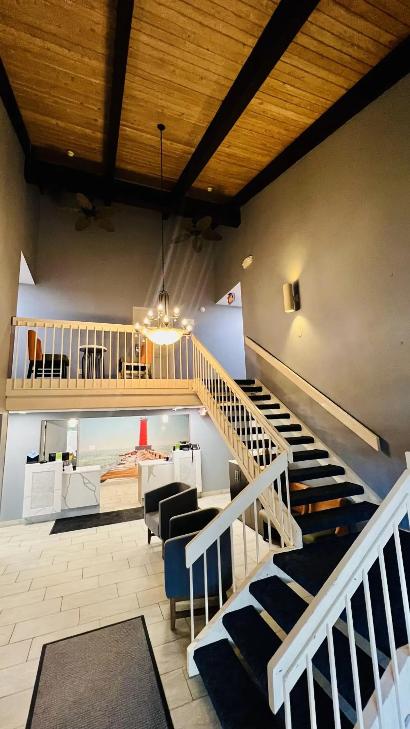 Lobby or reception in La Quinta Inn by Wyndham Sheboygan Lobby or reception in La Quinta Inn by Wyndham Sheboygan