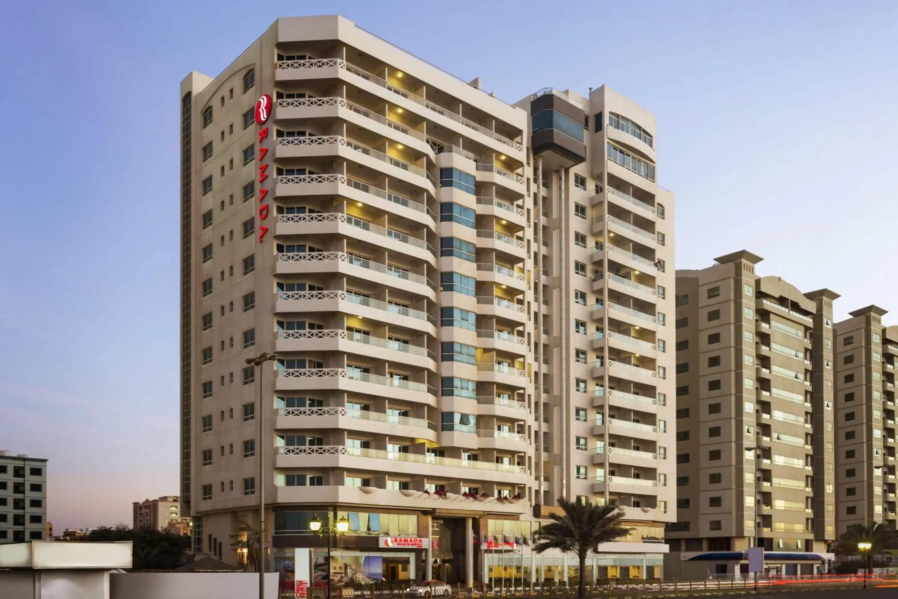 Property building in Ramada by Wyndham Beach Hotel Ajman Property building in Ramada by Wyndham Beach Hotel Ajman