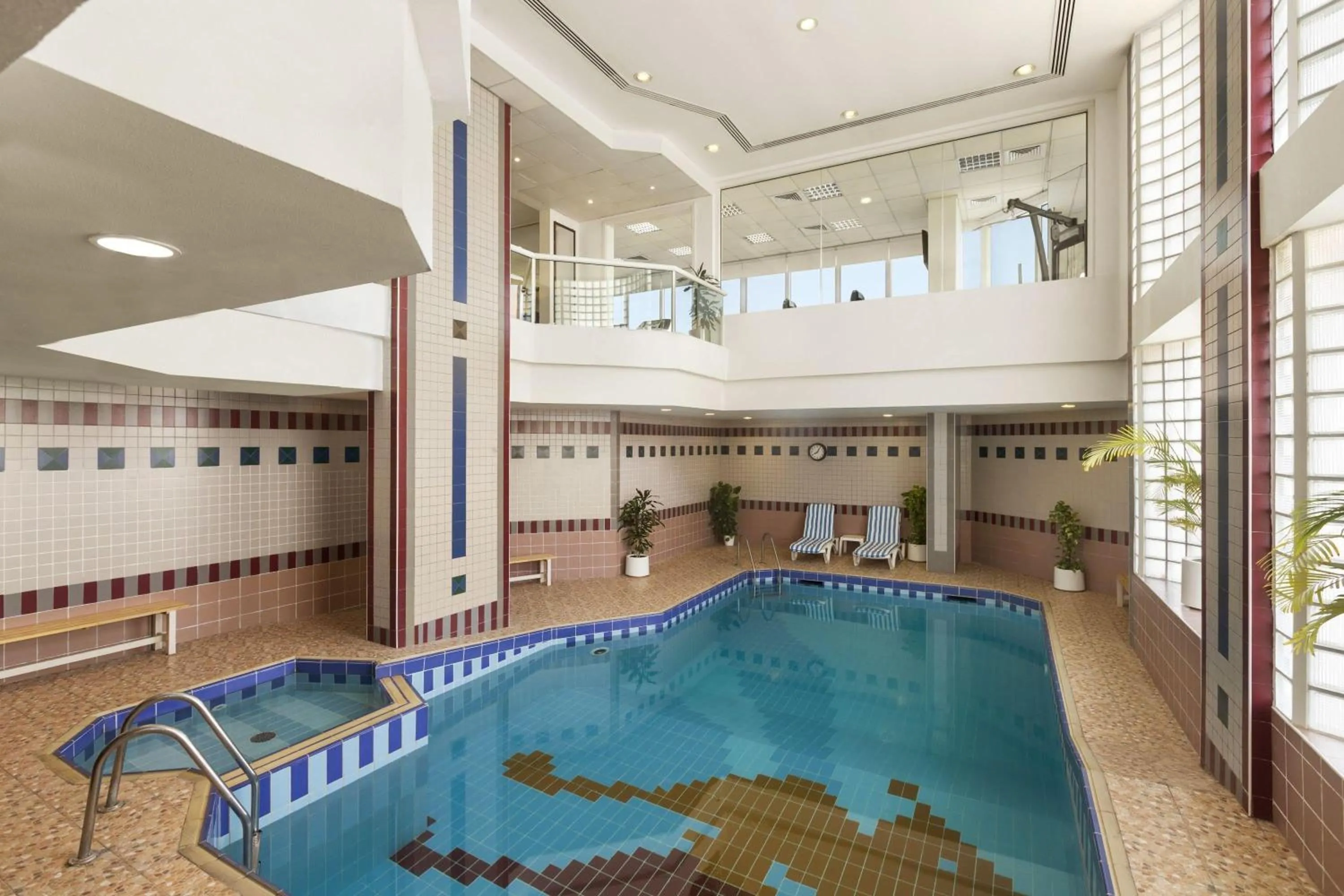 Pool view in Ramada by Wyndham Beach Hotel Ajman
