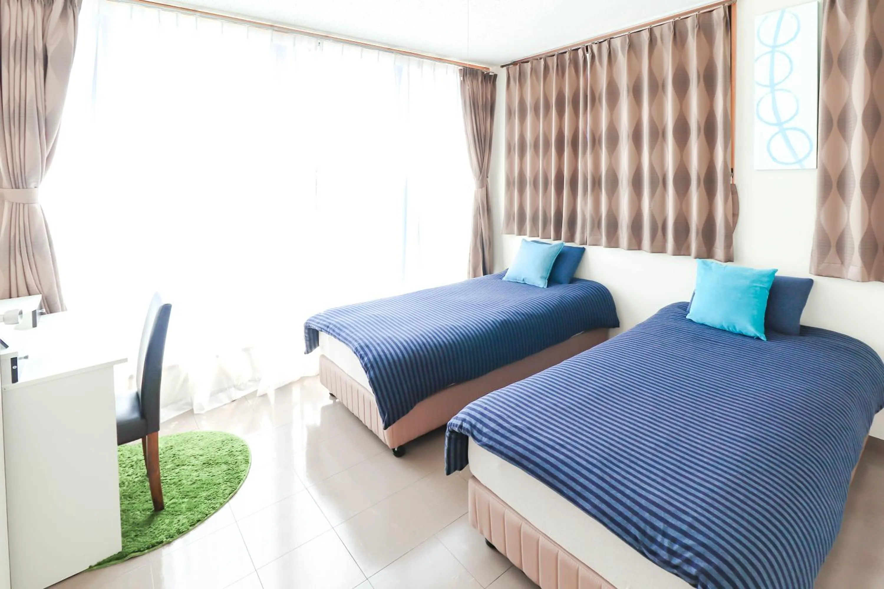 Bed in Condominium Hotel Mihama Upi