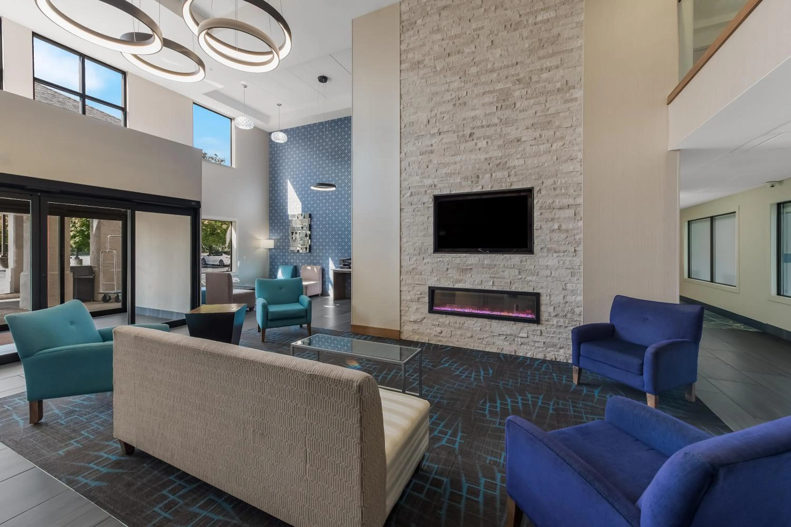 Lobby or reception in Comfort Inn & Suites Tipp City Dayton North I-75
