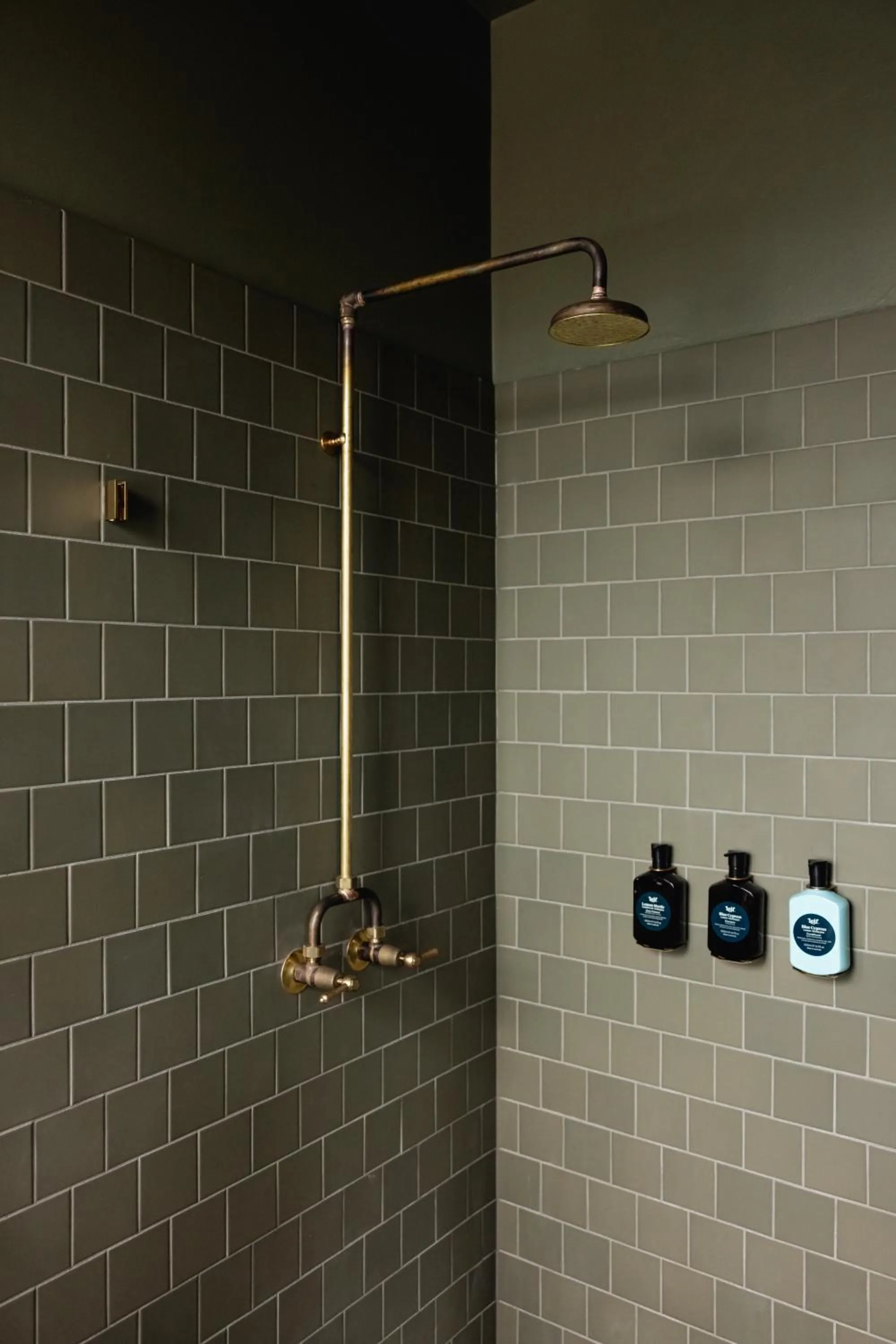 Bathroom in Naughtons Hotel