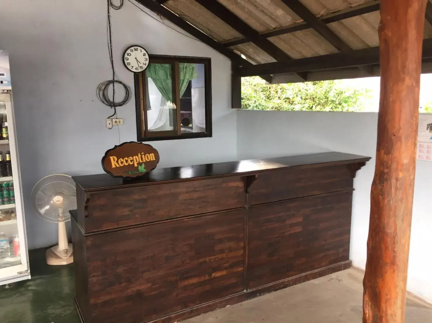 Lobby or reception in Phupha Bungalow Haad Rin Lobby or reception in Phupha Bungalow Haad Rin