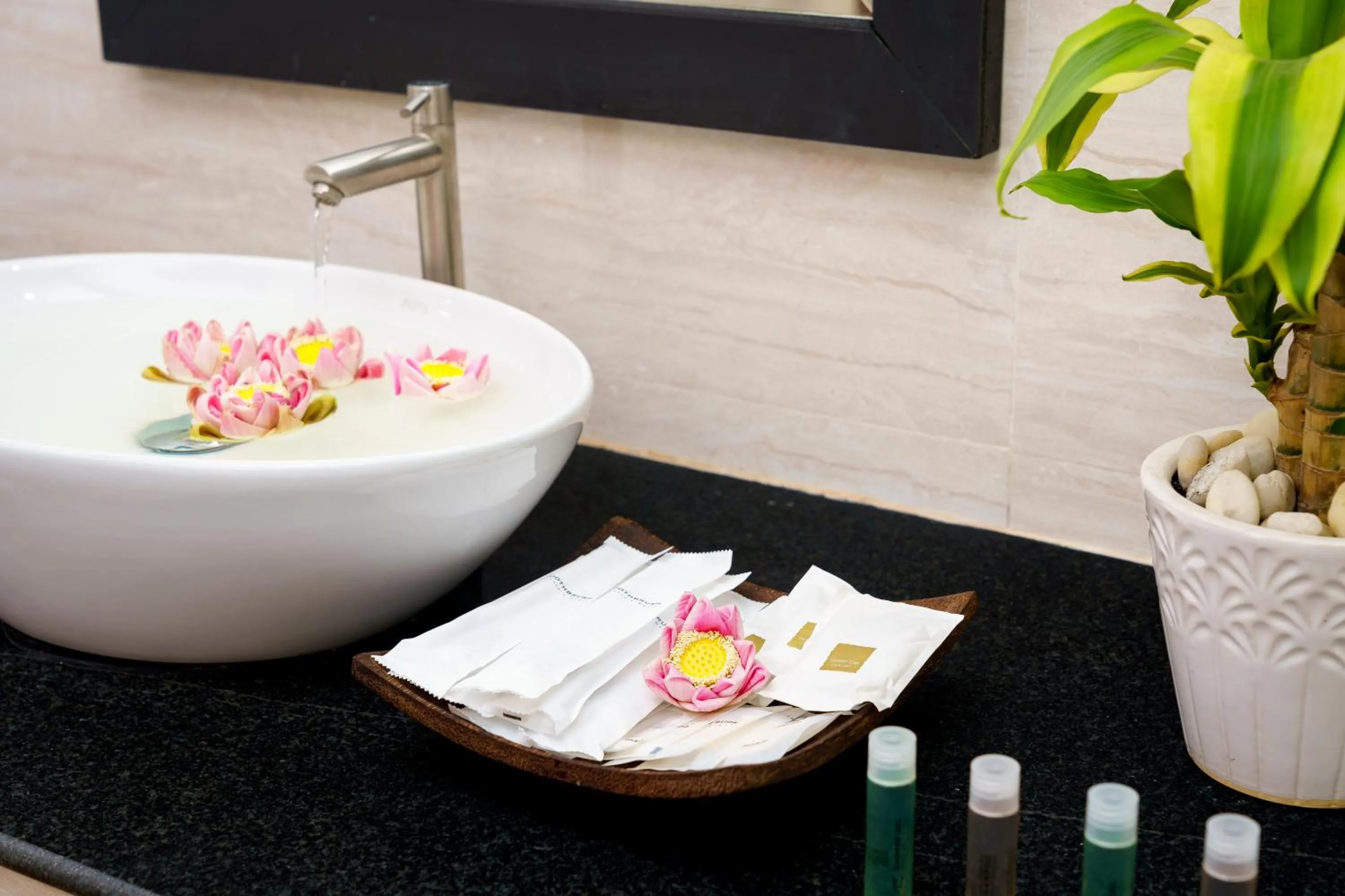 Bathroom in Reveal Angkor Hotel