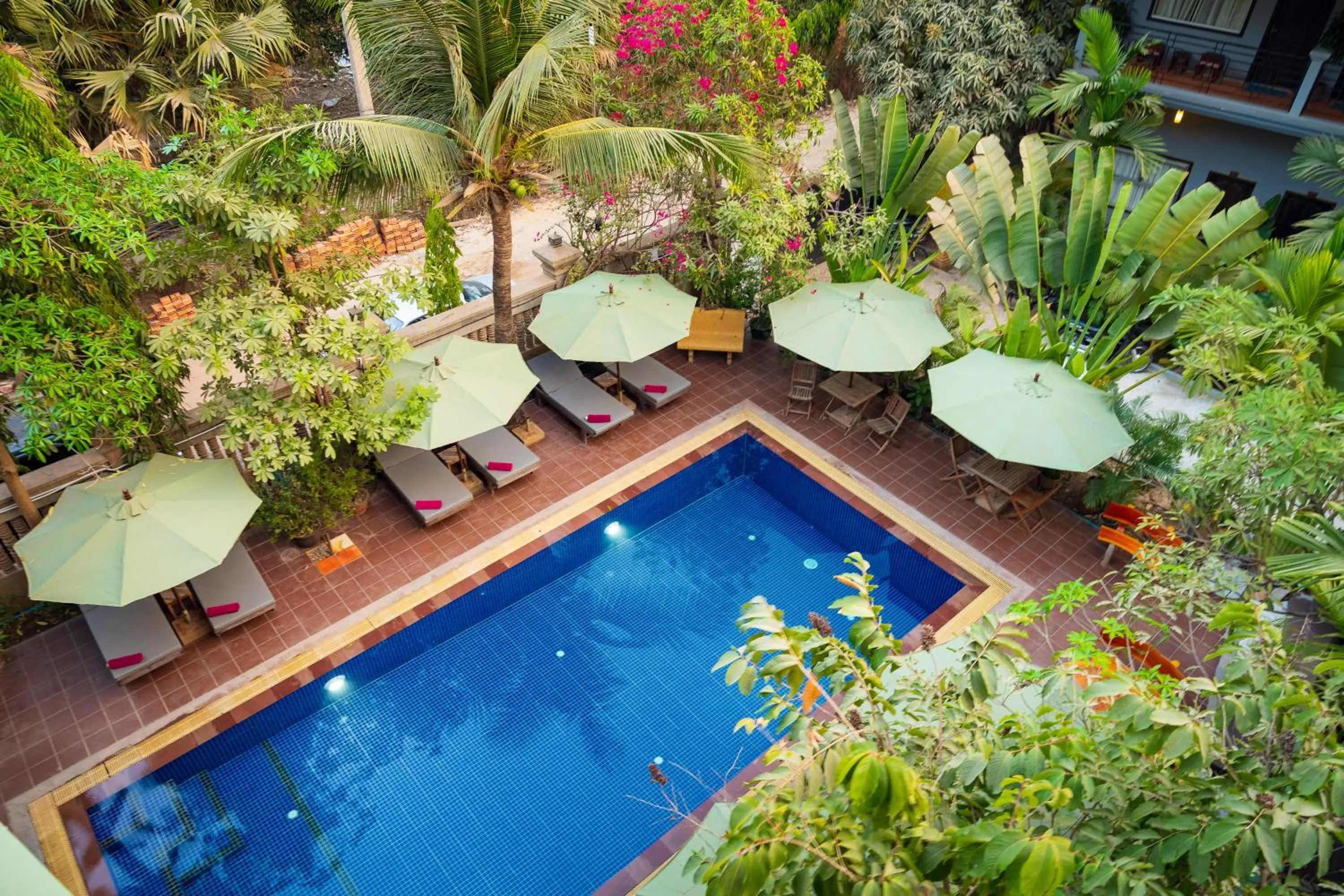 Swimming pool in Reveal Angkor Hotel