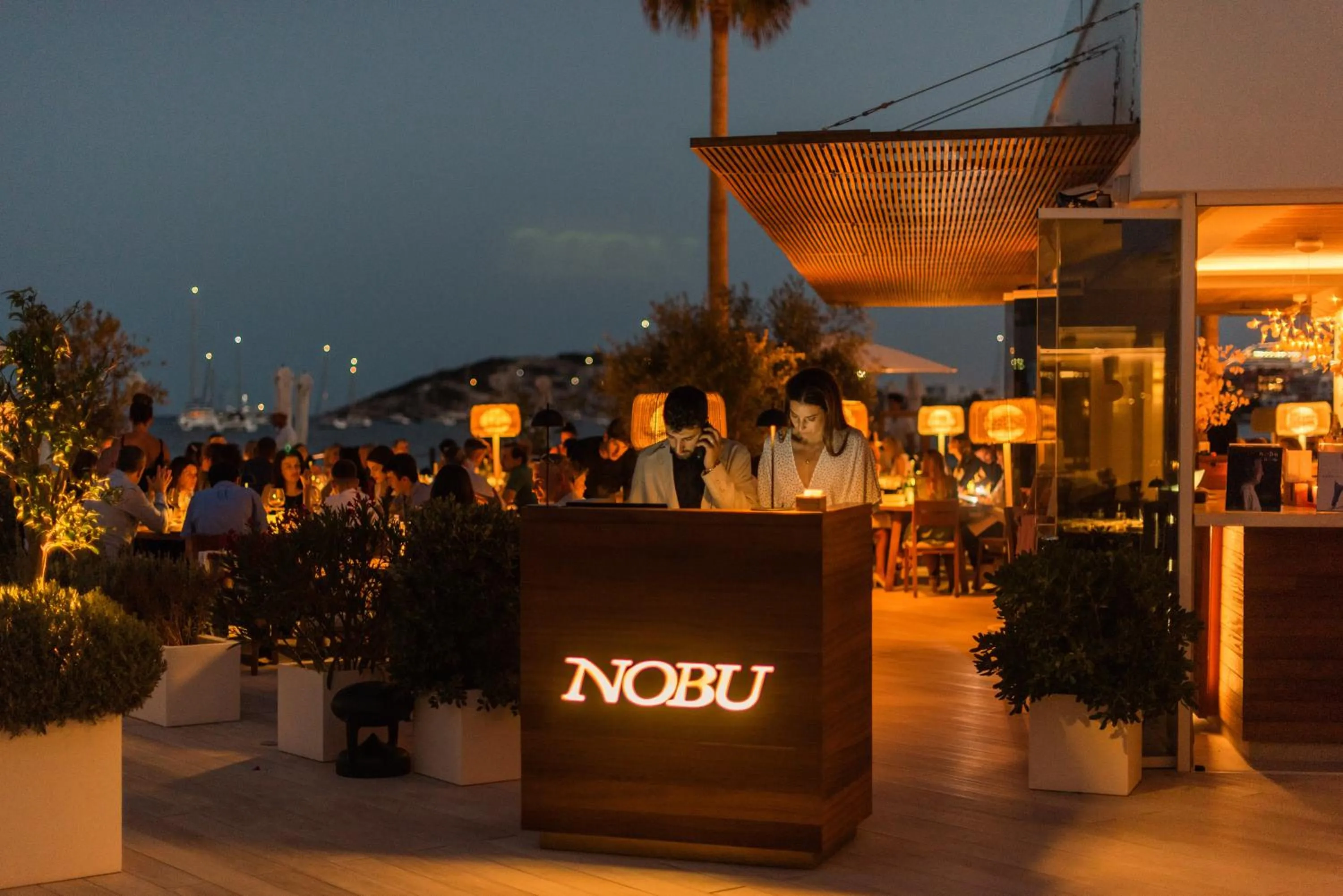Staff in Nobu Hotel Ibiza Bay