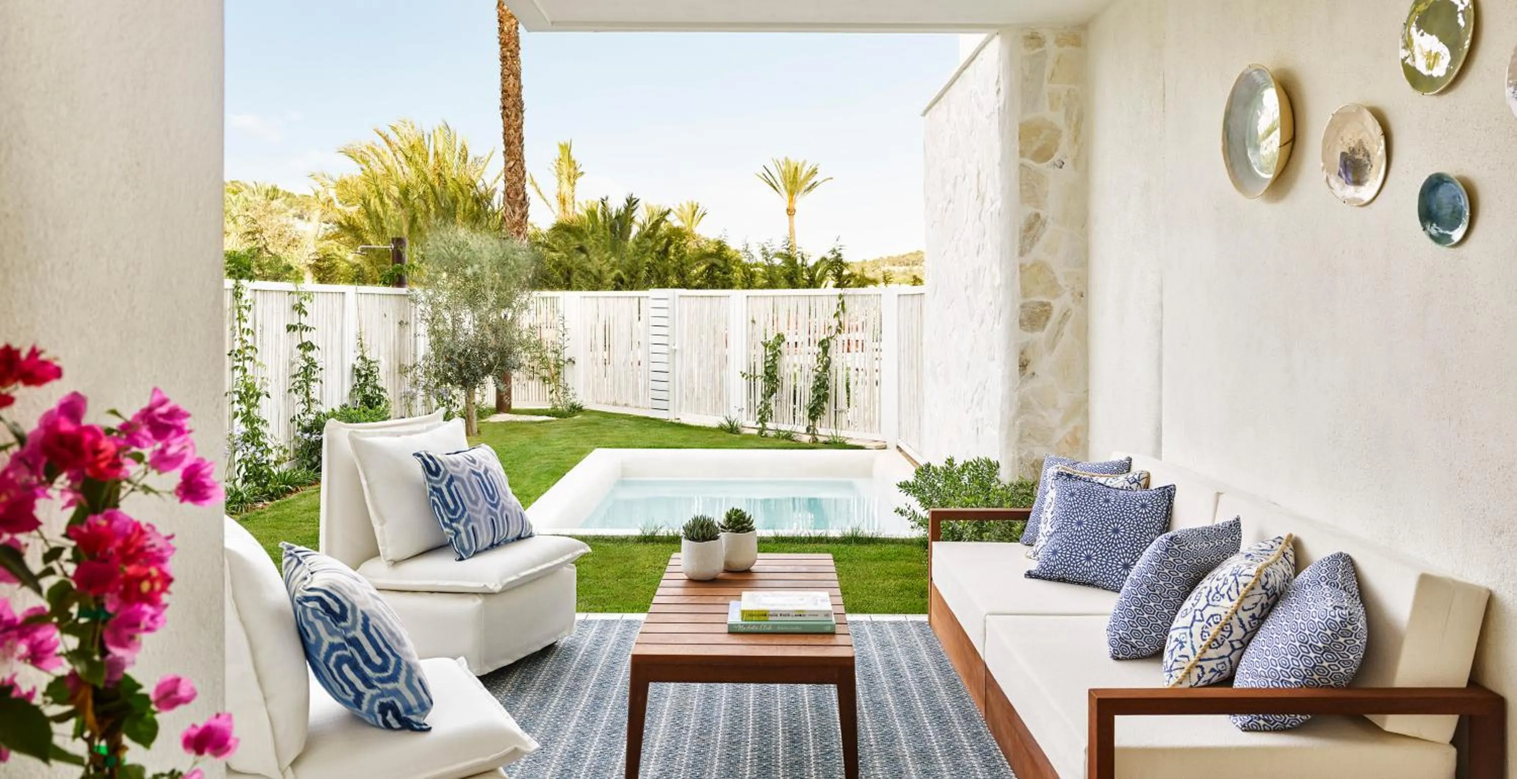 Patio in Nobu Hotel Ibiza Bay