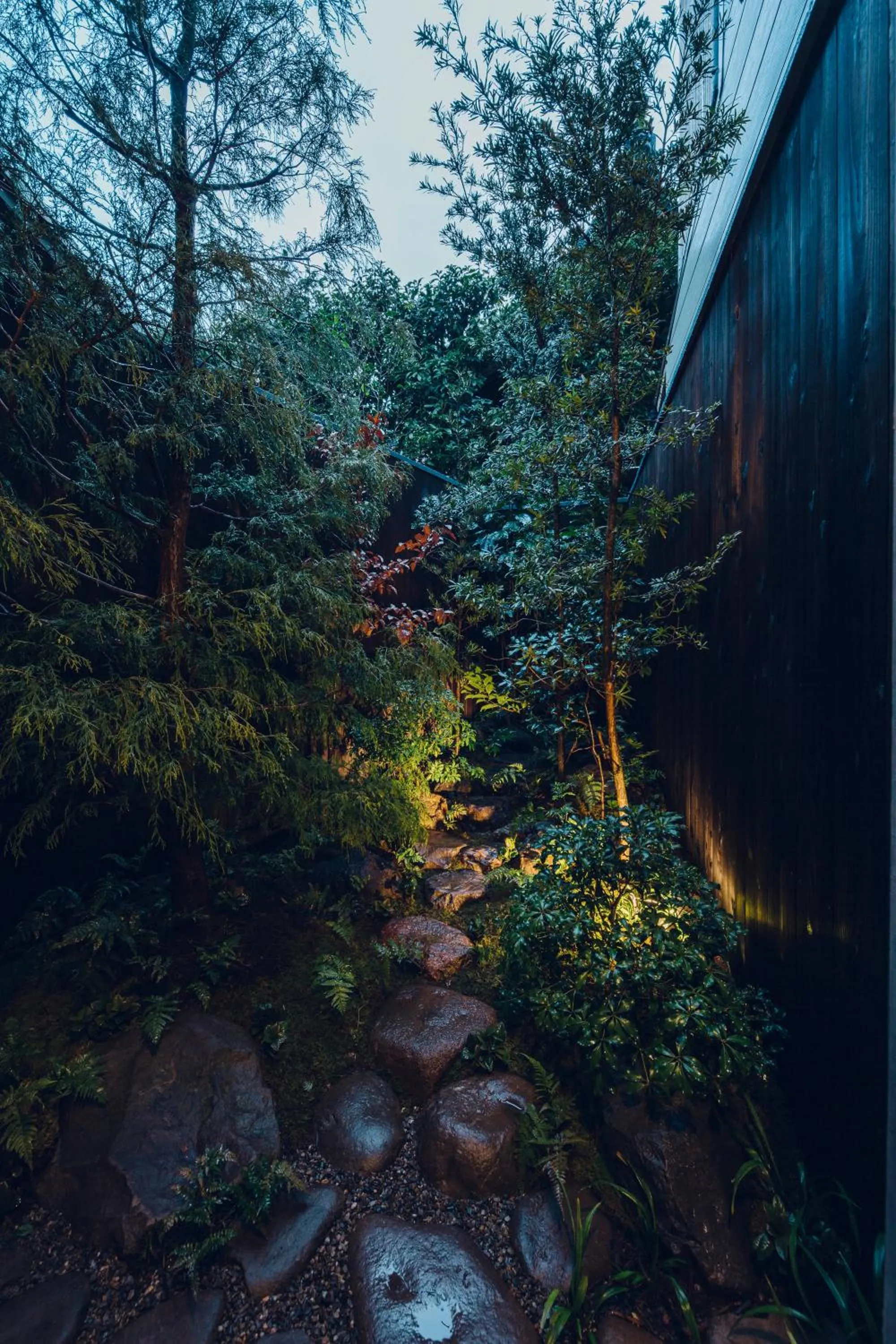 Garden in Noboru House Kyoto