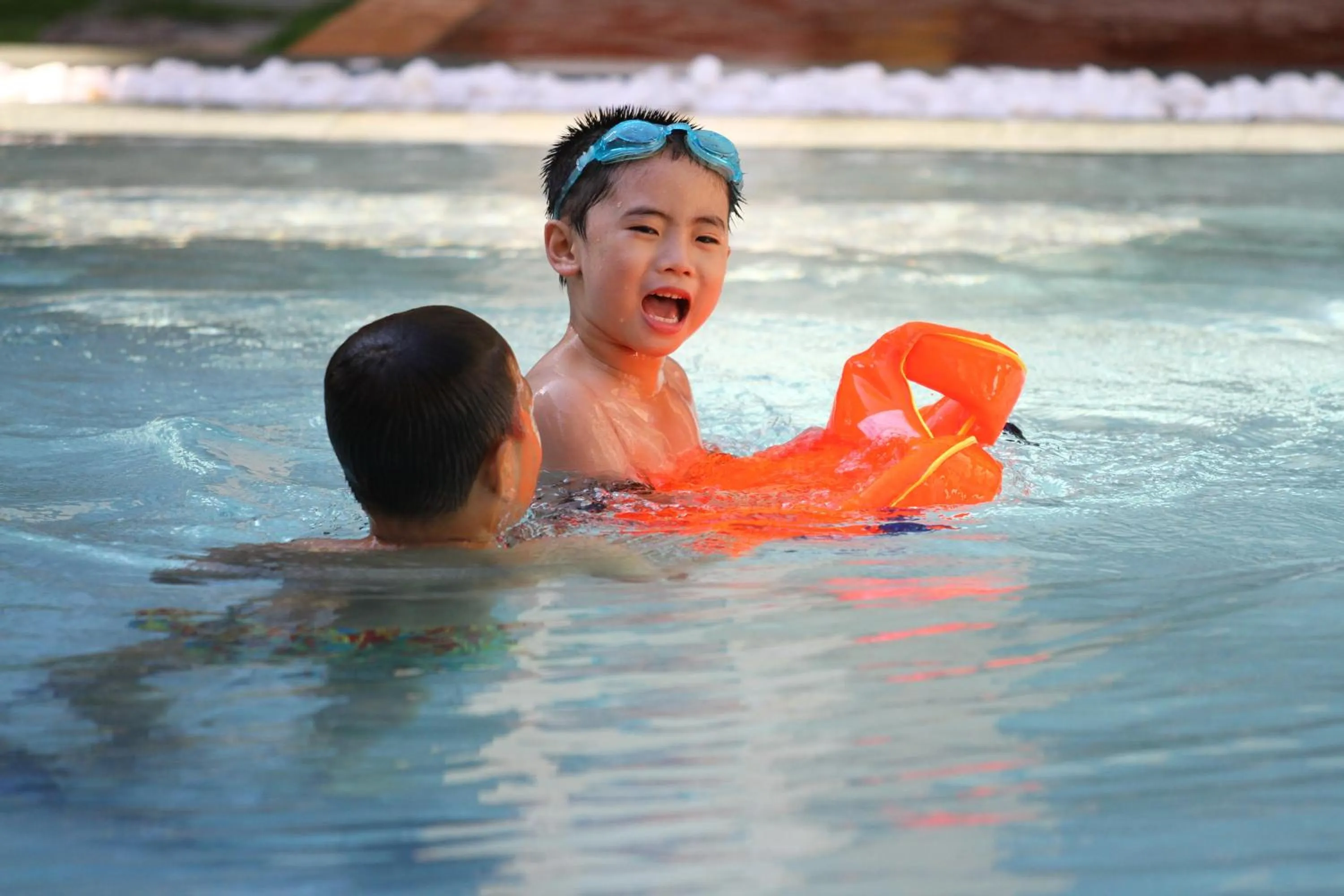 Swimming pool in The Earth Villa