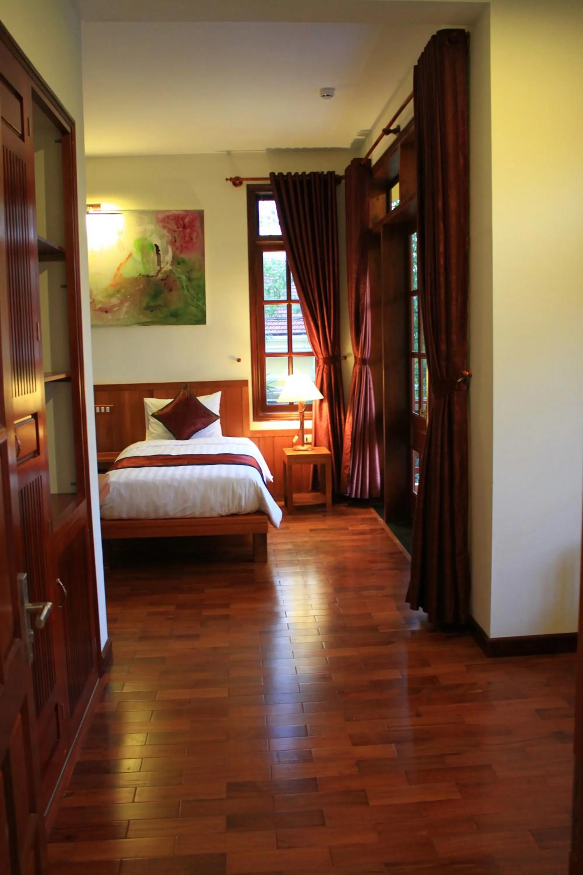 Pool view in The Earth Villa