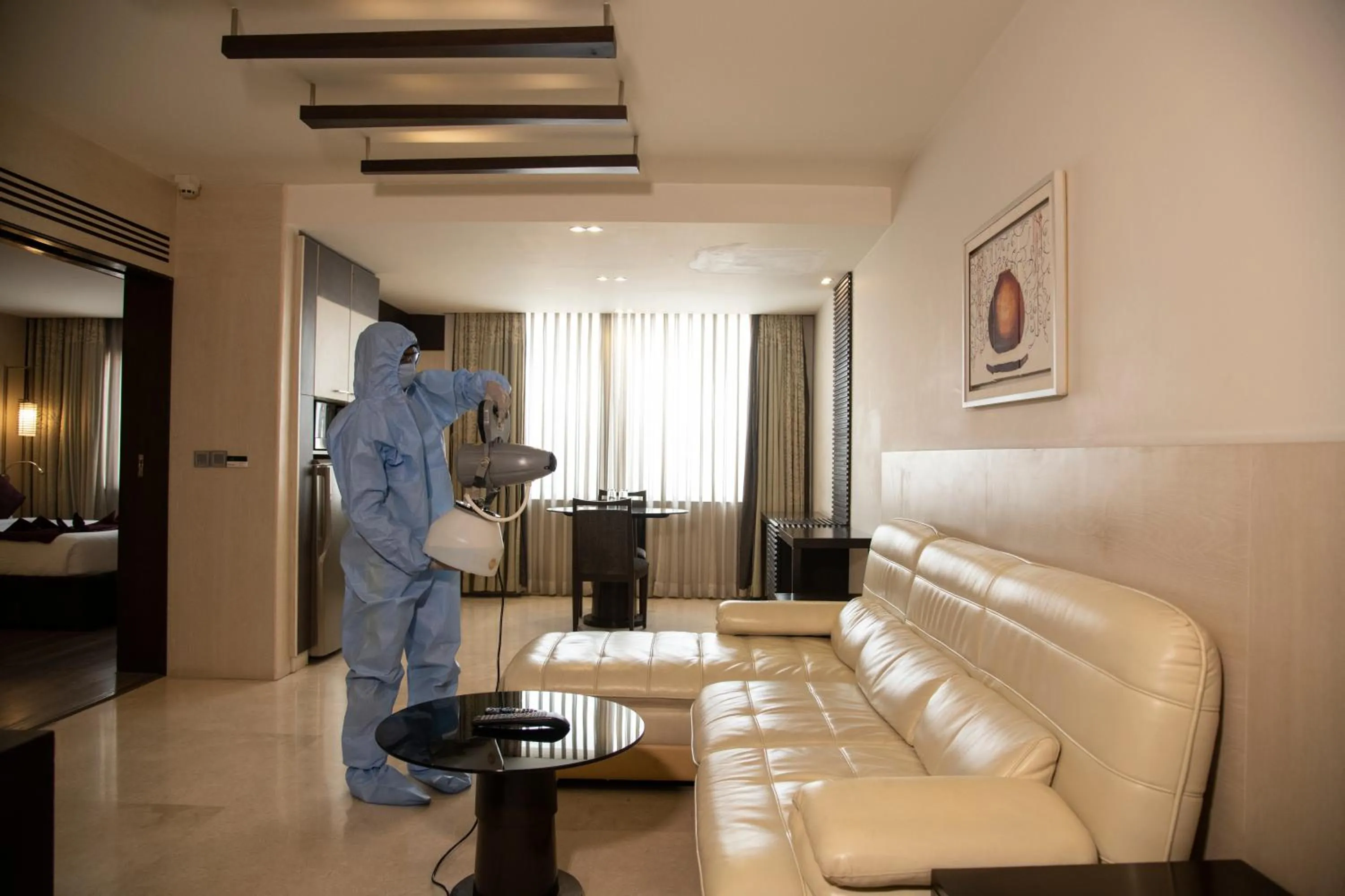 Living room in Halcyon Hotel Residences Koramangala - Bangalore