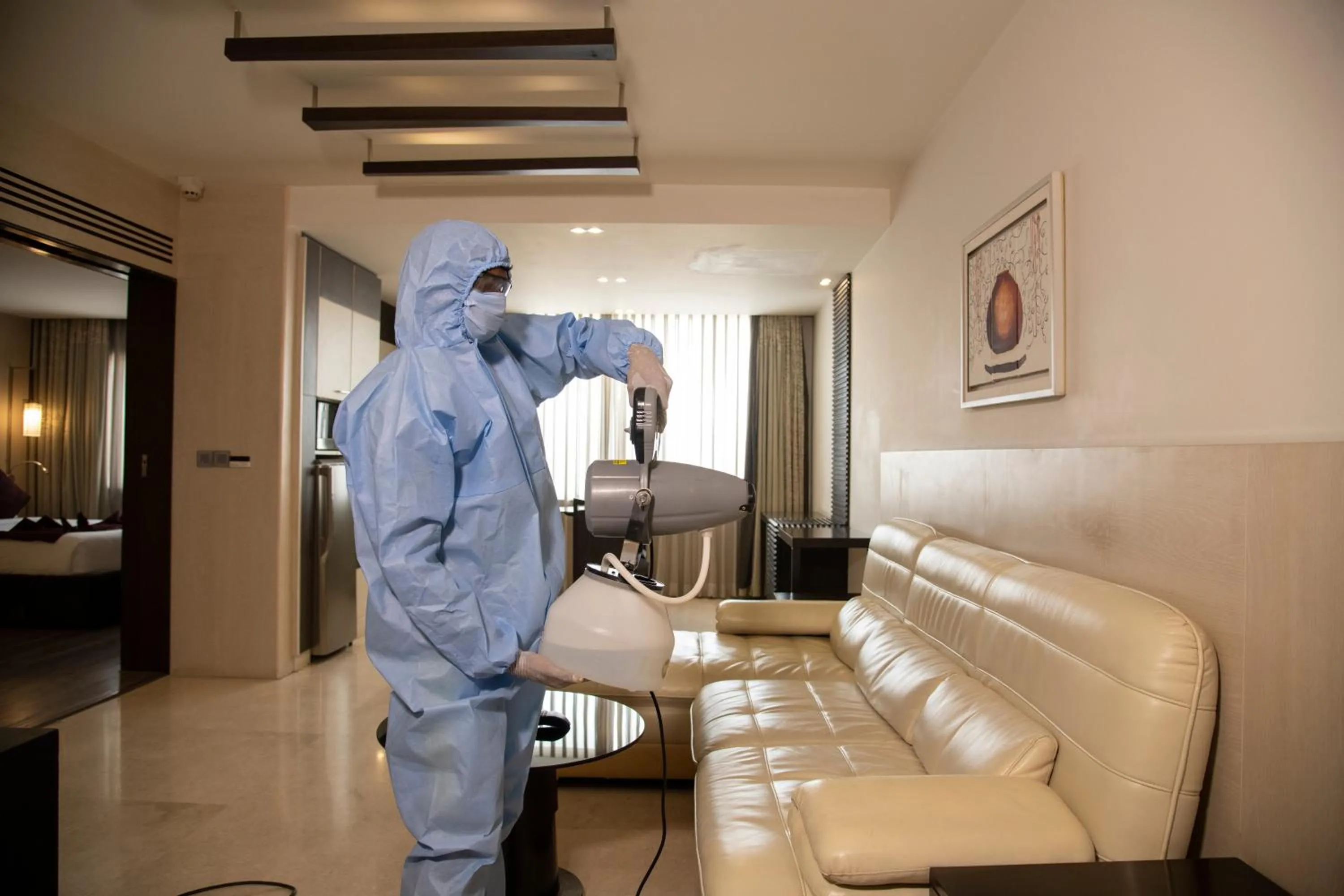 Living room in Halcyon Hotel Residences Koramangala - Bangalore