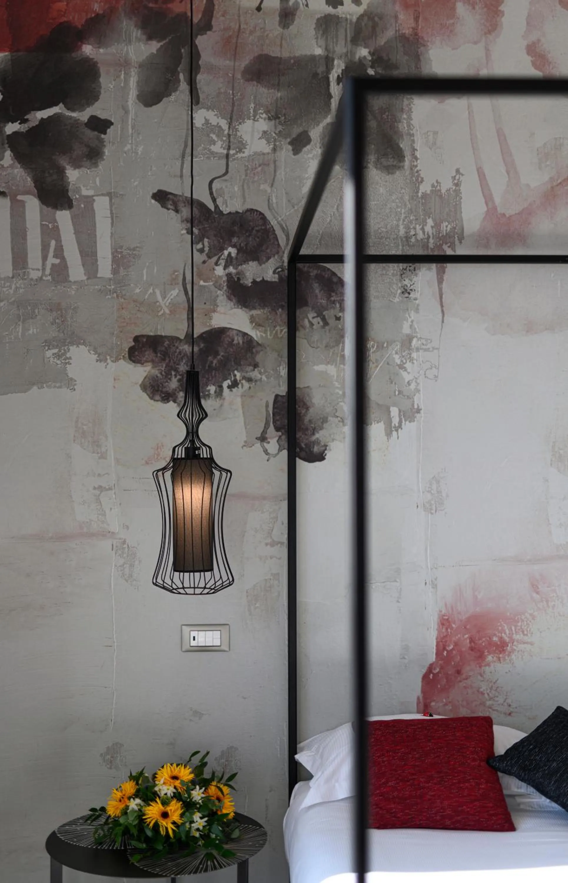 Decorative detail, Bed in B&B The Attico