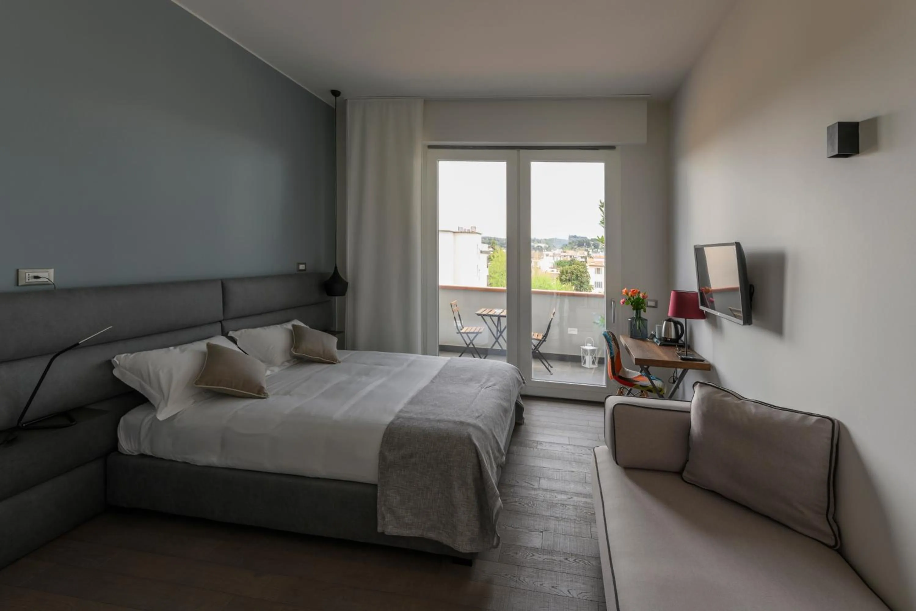 Bed in B&B The Attico