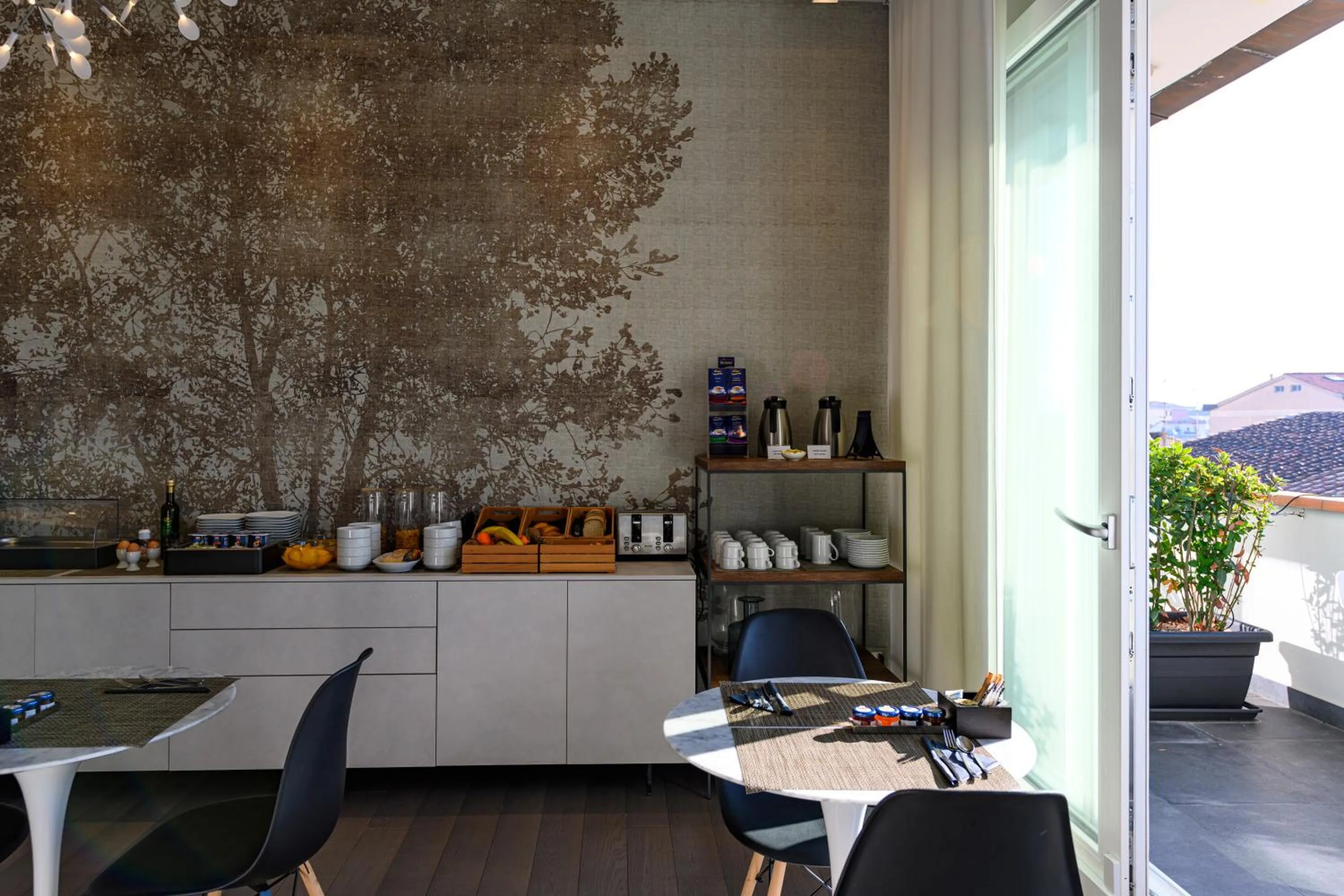 Lounge or bar in B&B The Attico