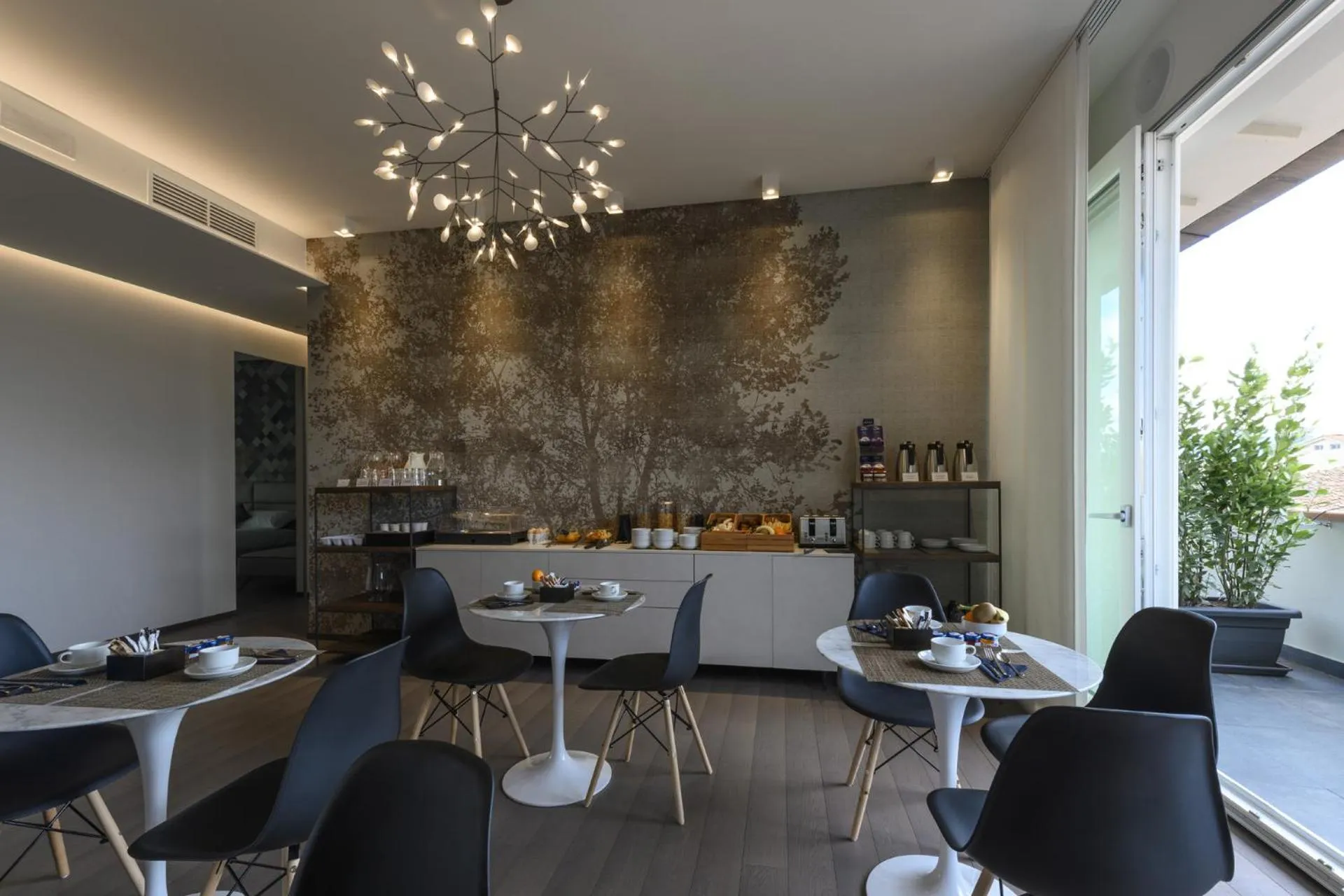 Lounge or bar in B&B The Attico