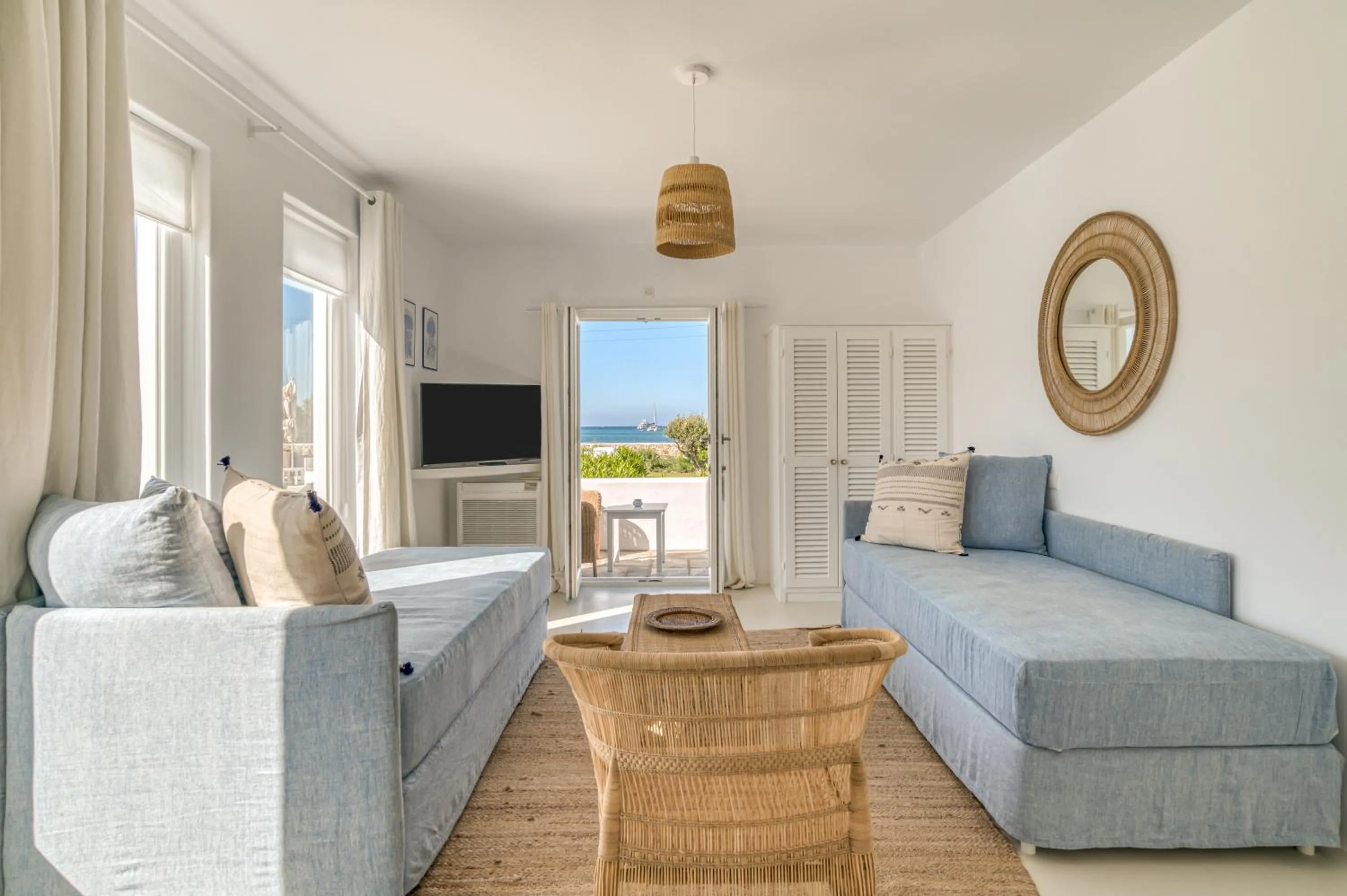Living room in Villa Bellonia