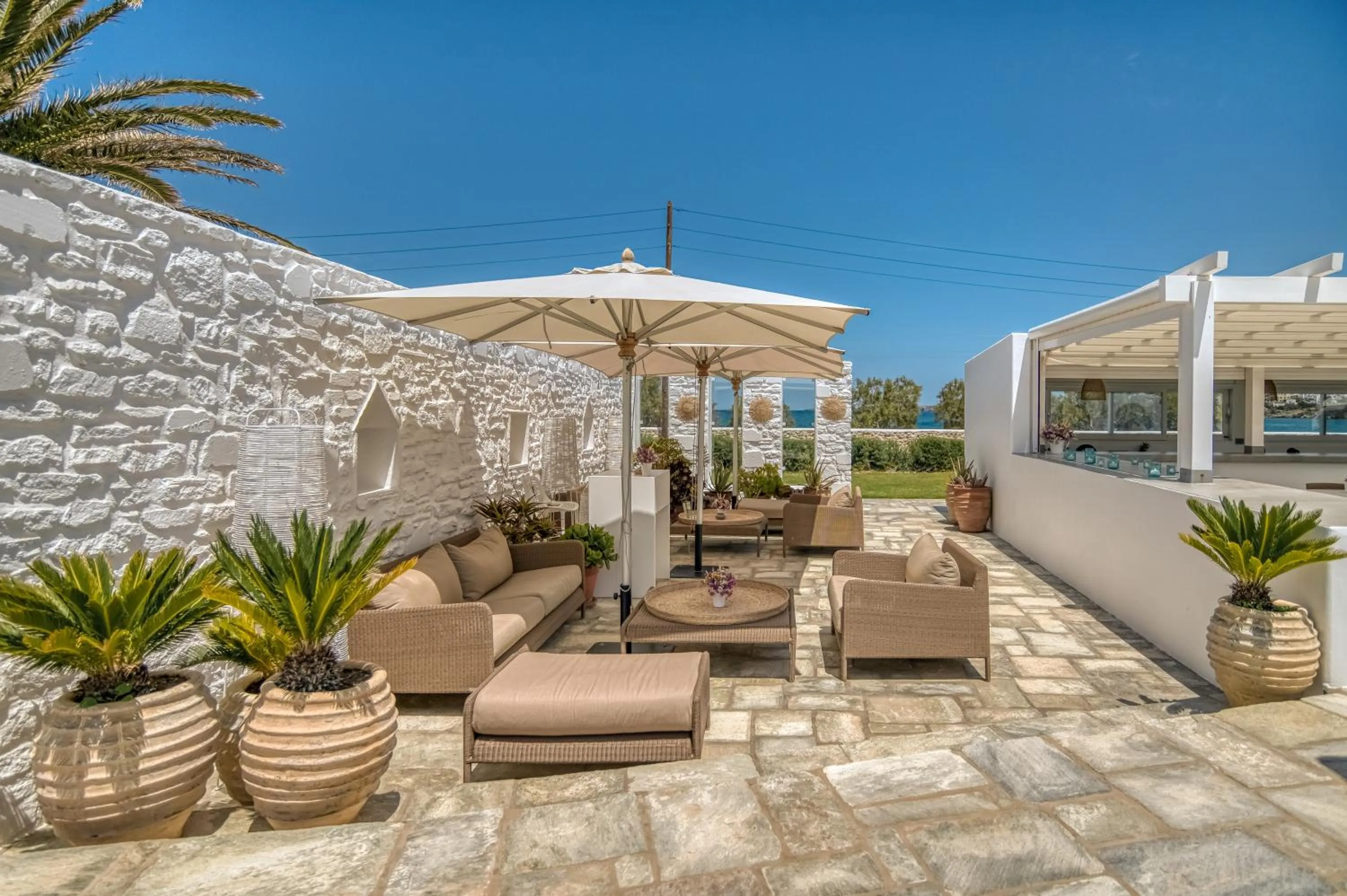 Seating area in Villa Bellonia