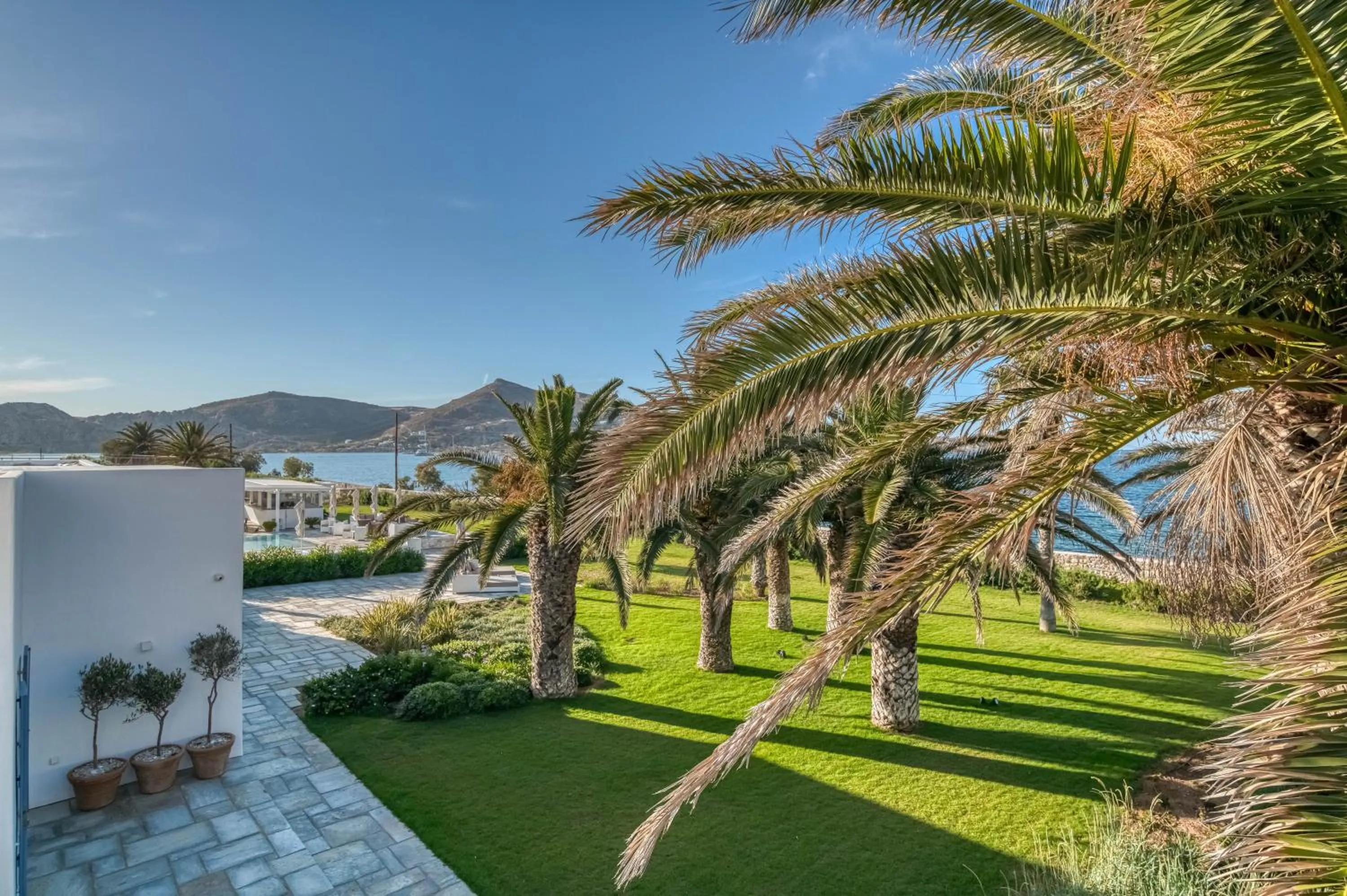 Garden view in Villa Bellonia