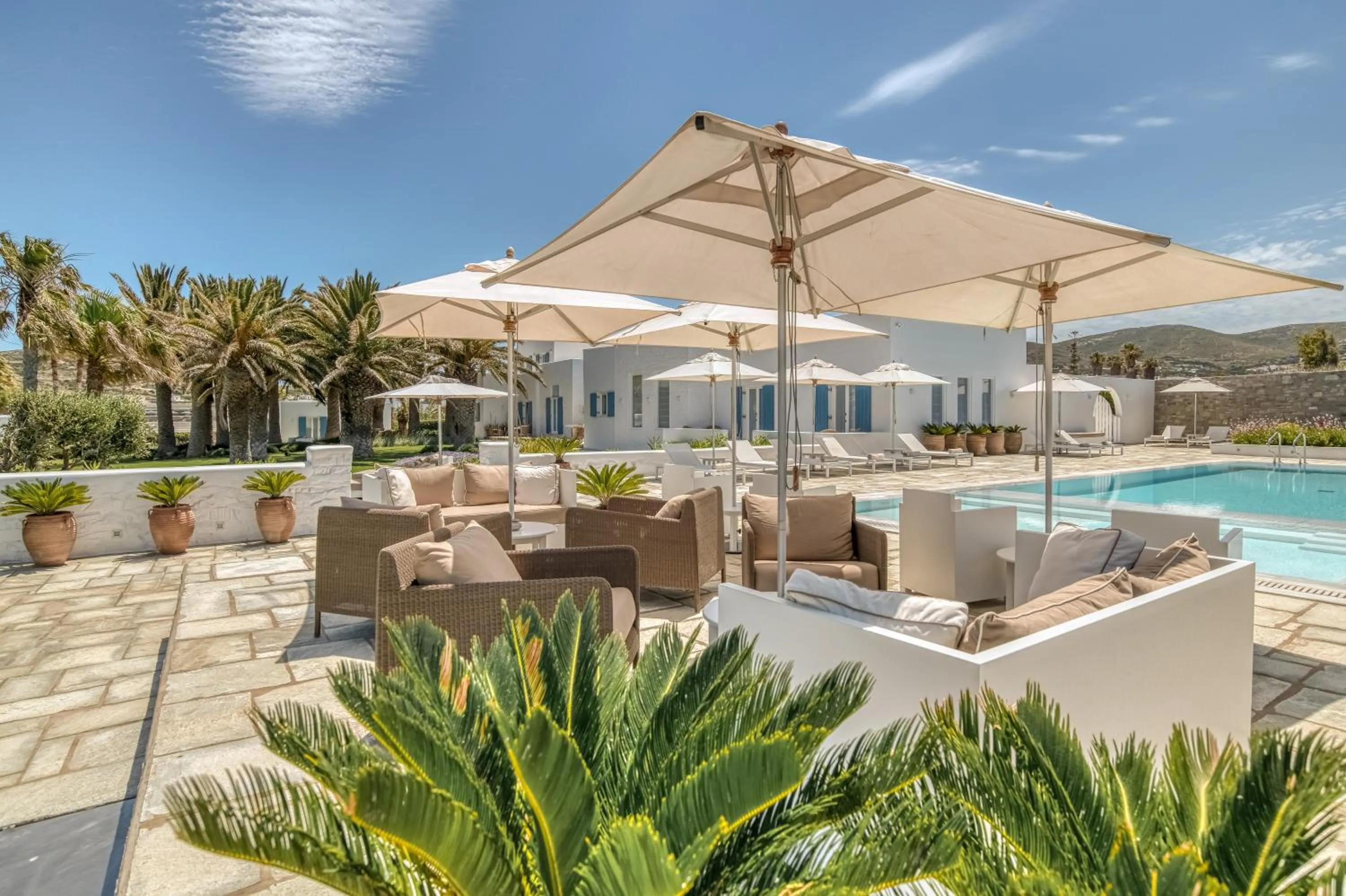 Seating area in Villa Bellonia