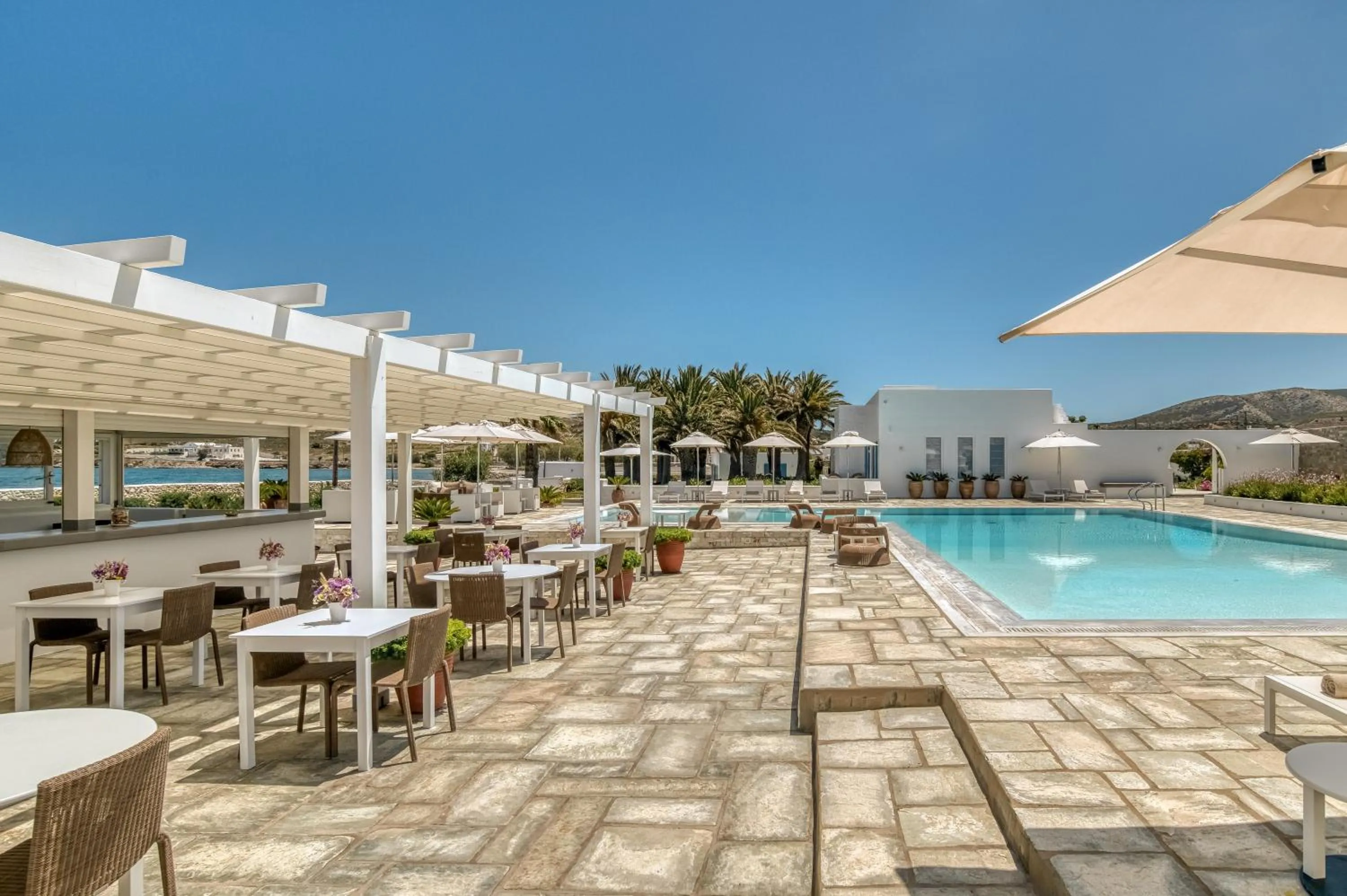 Pool view in Villa Bellonia