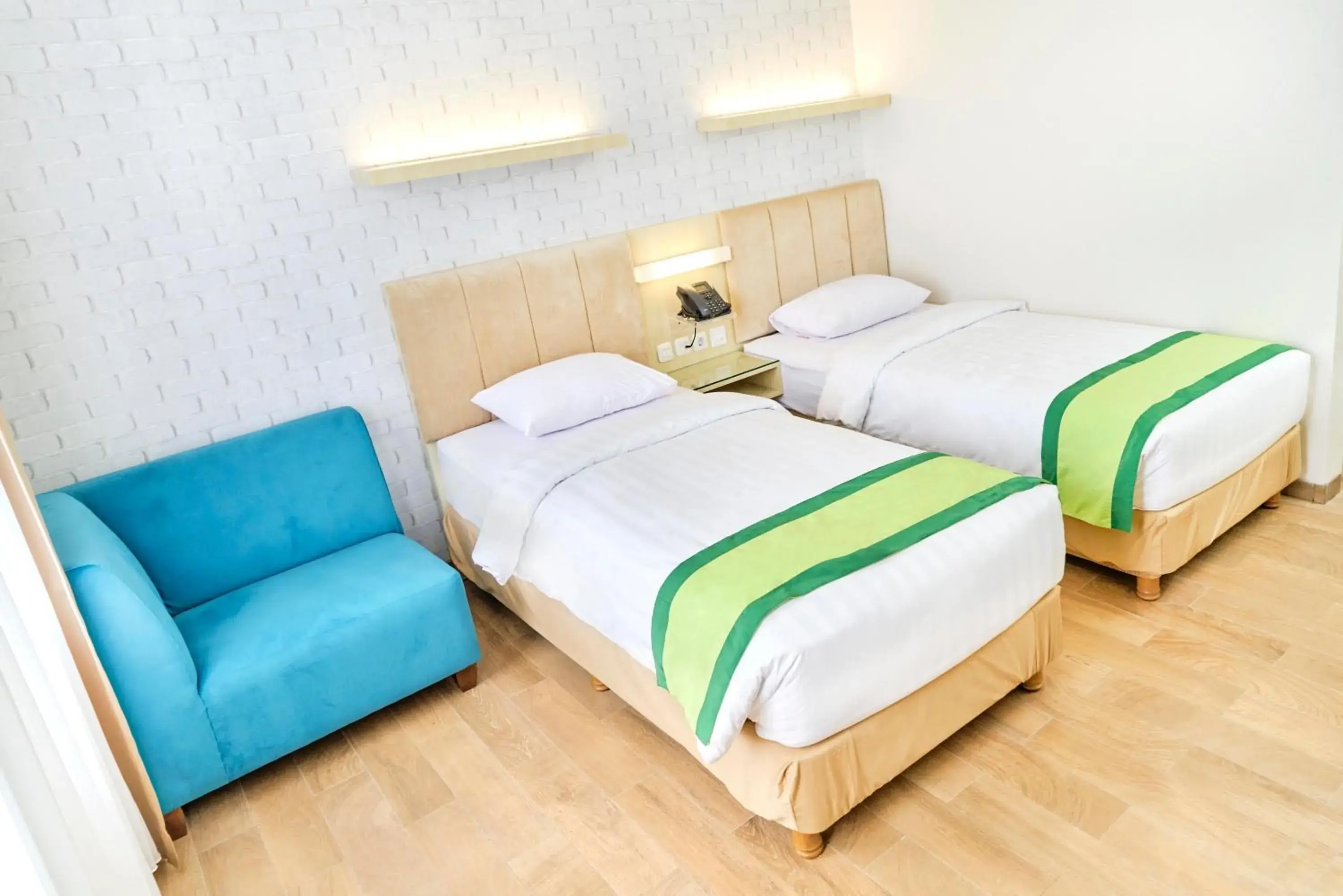 Bed in Hotel Wisata Niaga Campus Bed in Hotel Wisata Niaga Campus