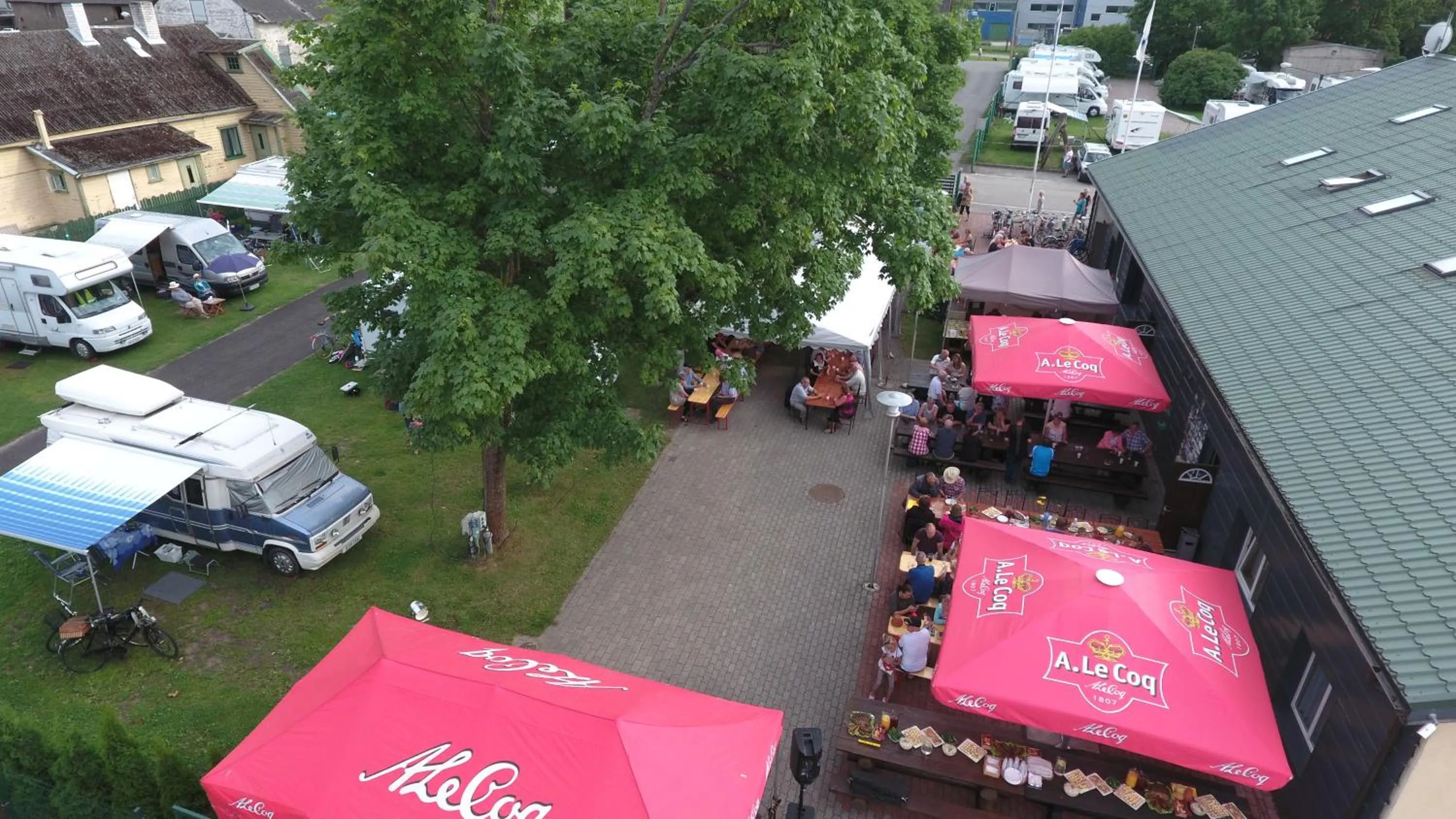 Bird's eye view in Konse Motel and Caravan Camping