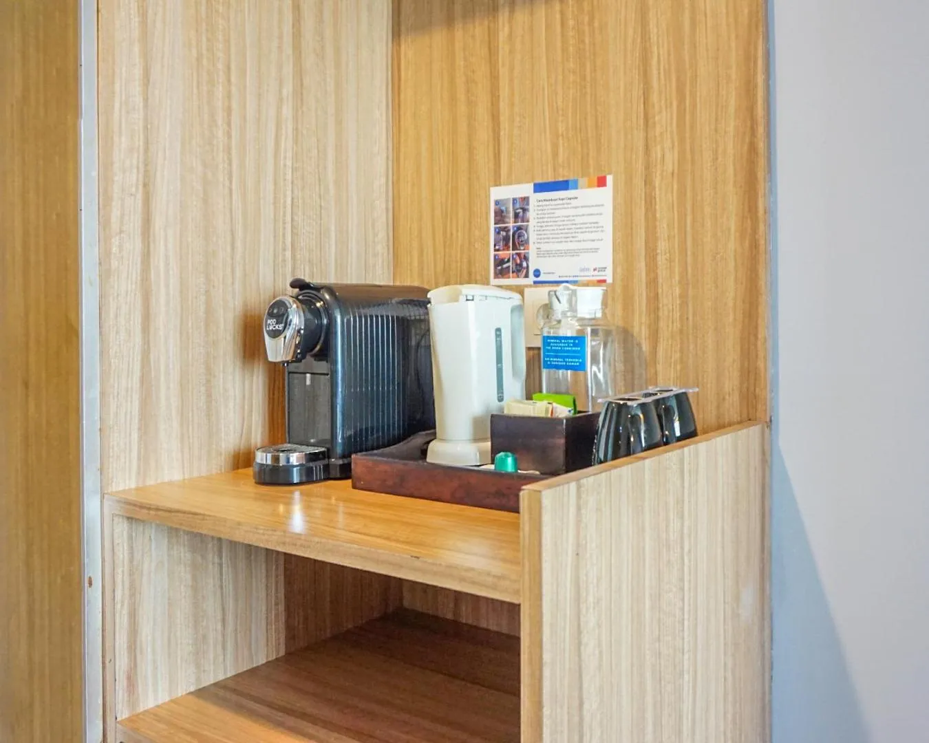 Coffee/tea facilities in Hotel Dafam Pekanbaru