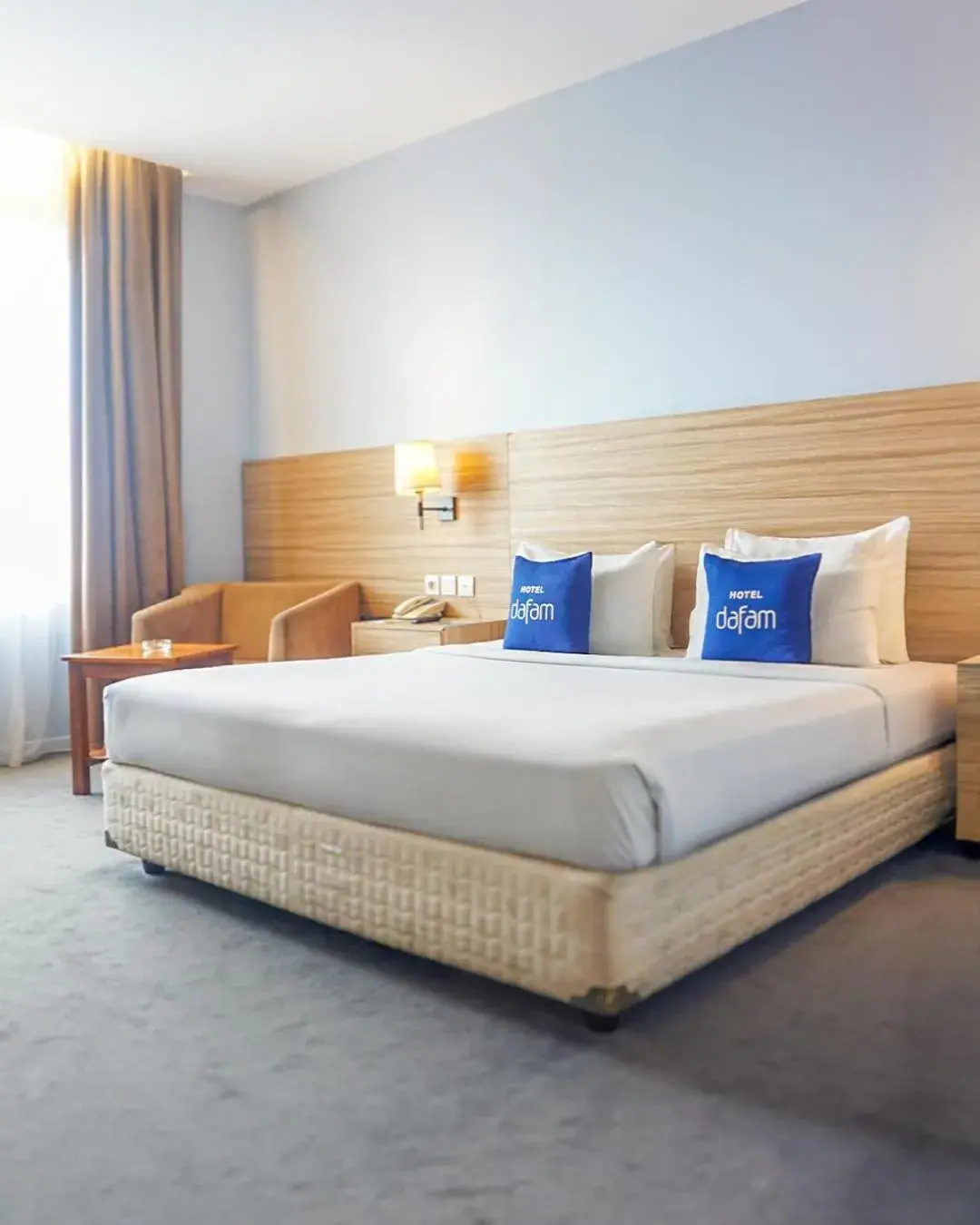 Bed in Hotel Dafam Pekanbaru Bed in Hotel Dafam Pekanbaru