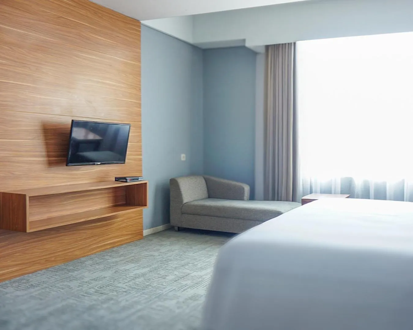 Bed in Hotel Dafam Pekanbaru