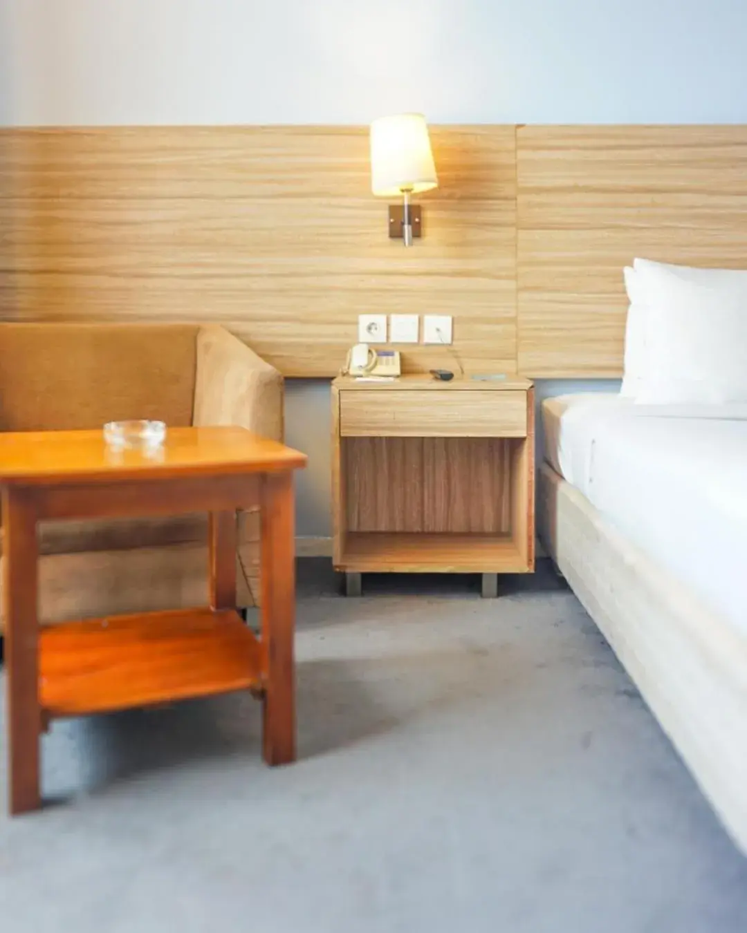 Bed in Hotel Dafam Pekanbaru Bed in Hotel Dafam Pekanbaru