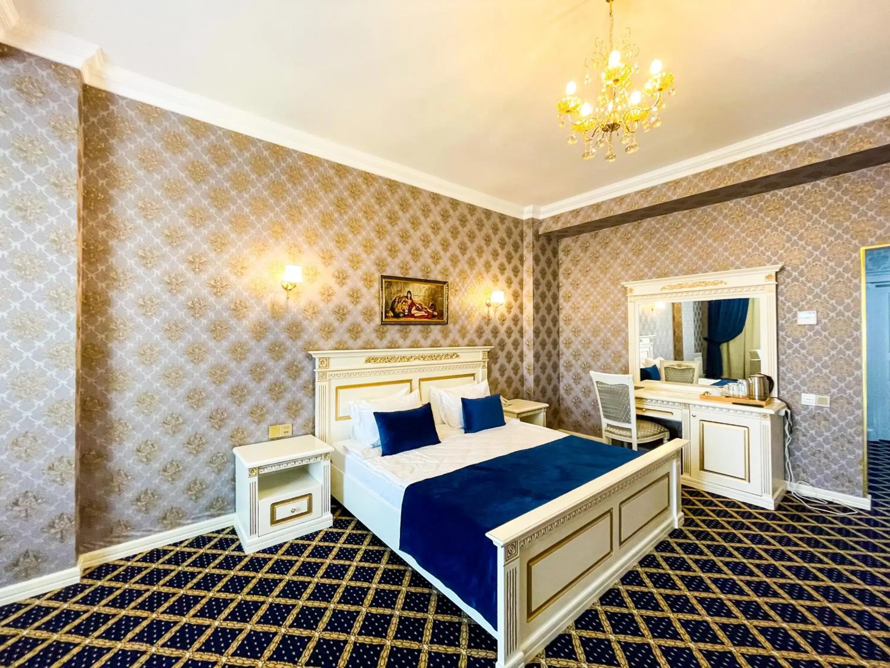 Bed in Premier Palace Baku Bed in Premier Palace Baku