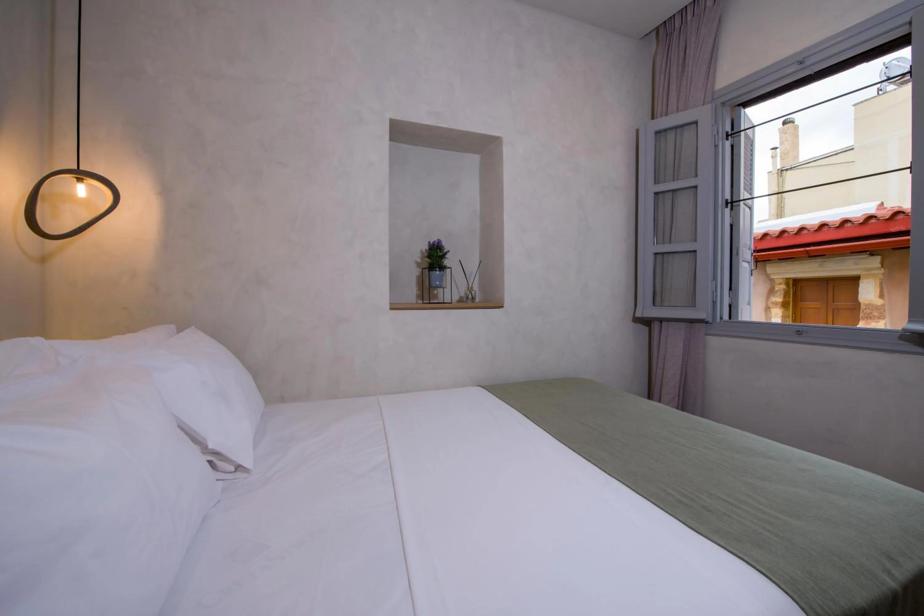 Bedroom, Bed in Cretan Berry Sarpaki