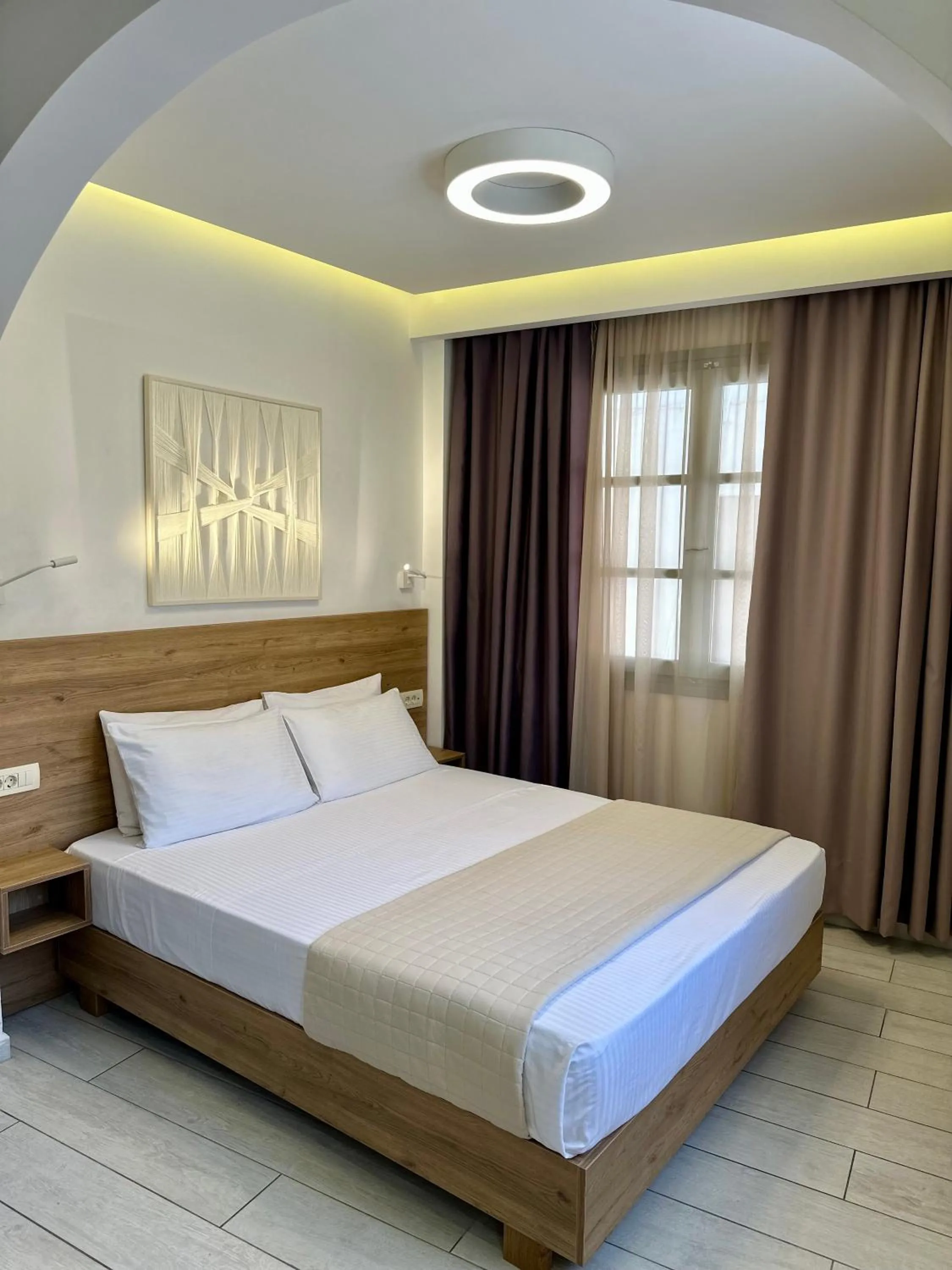Bed in Cretan Berry Portou