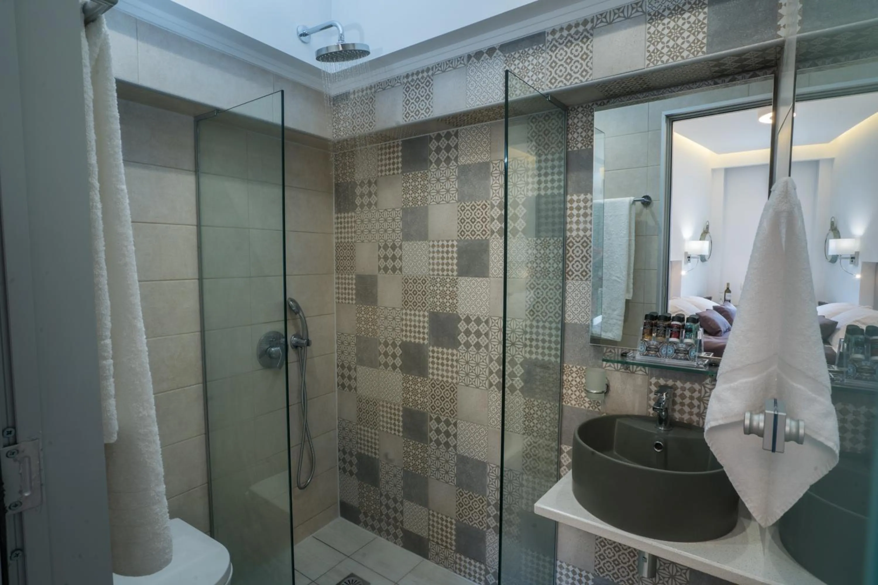 Bathroom in Cretan Berry Portou