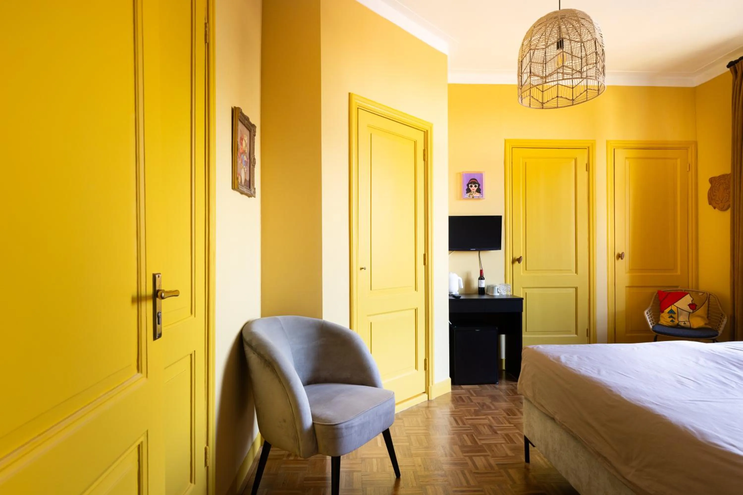 Bed in B&B d'Ouwe Grutter