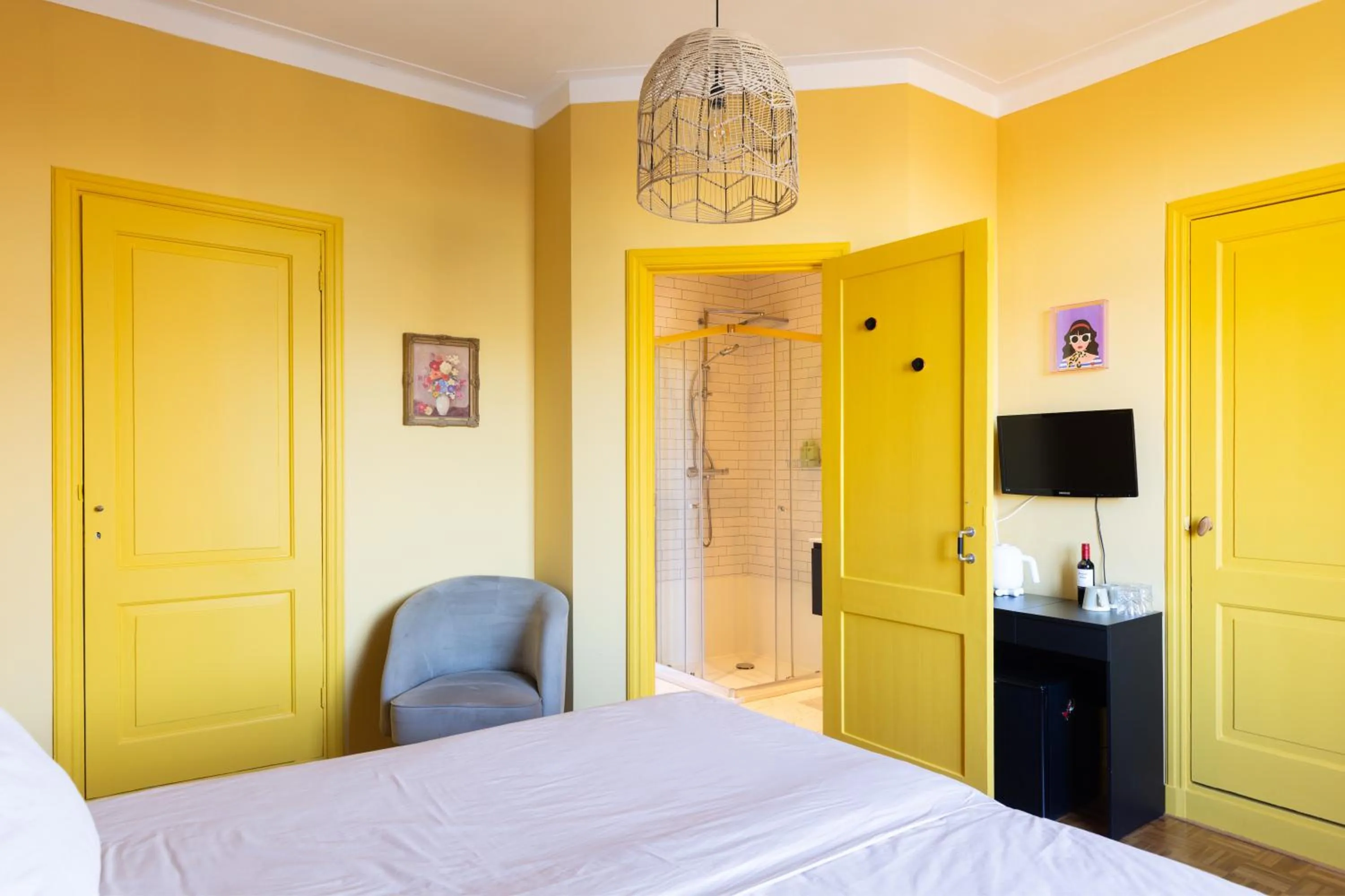 Bed in B&B d'Ouwe Grutter