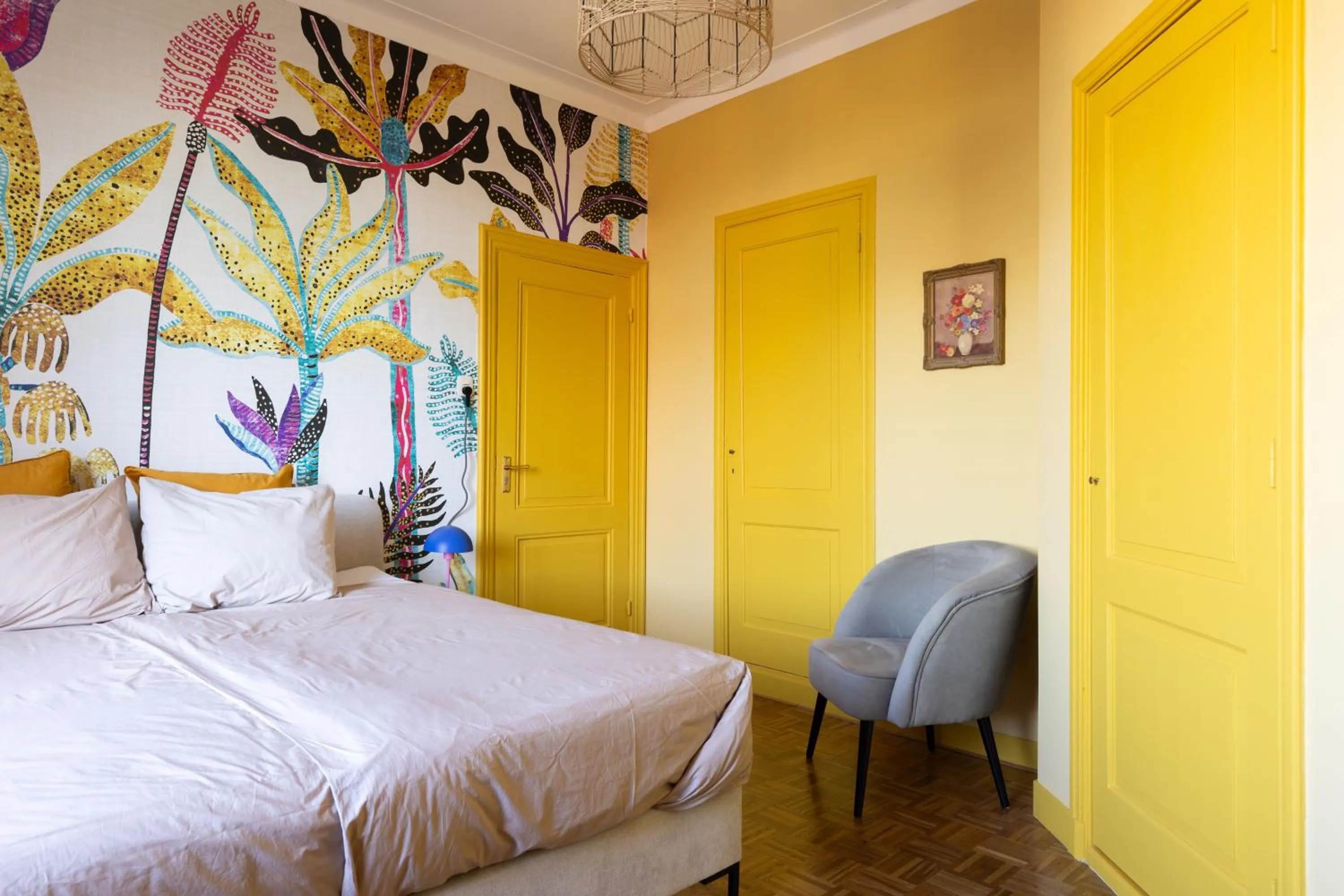 Bed in B&B d'Ouwe Grutter