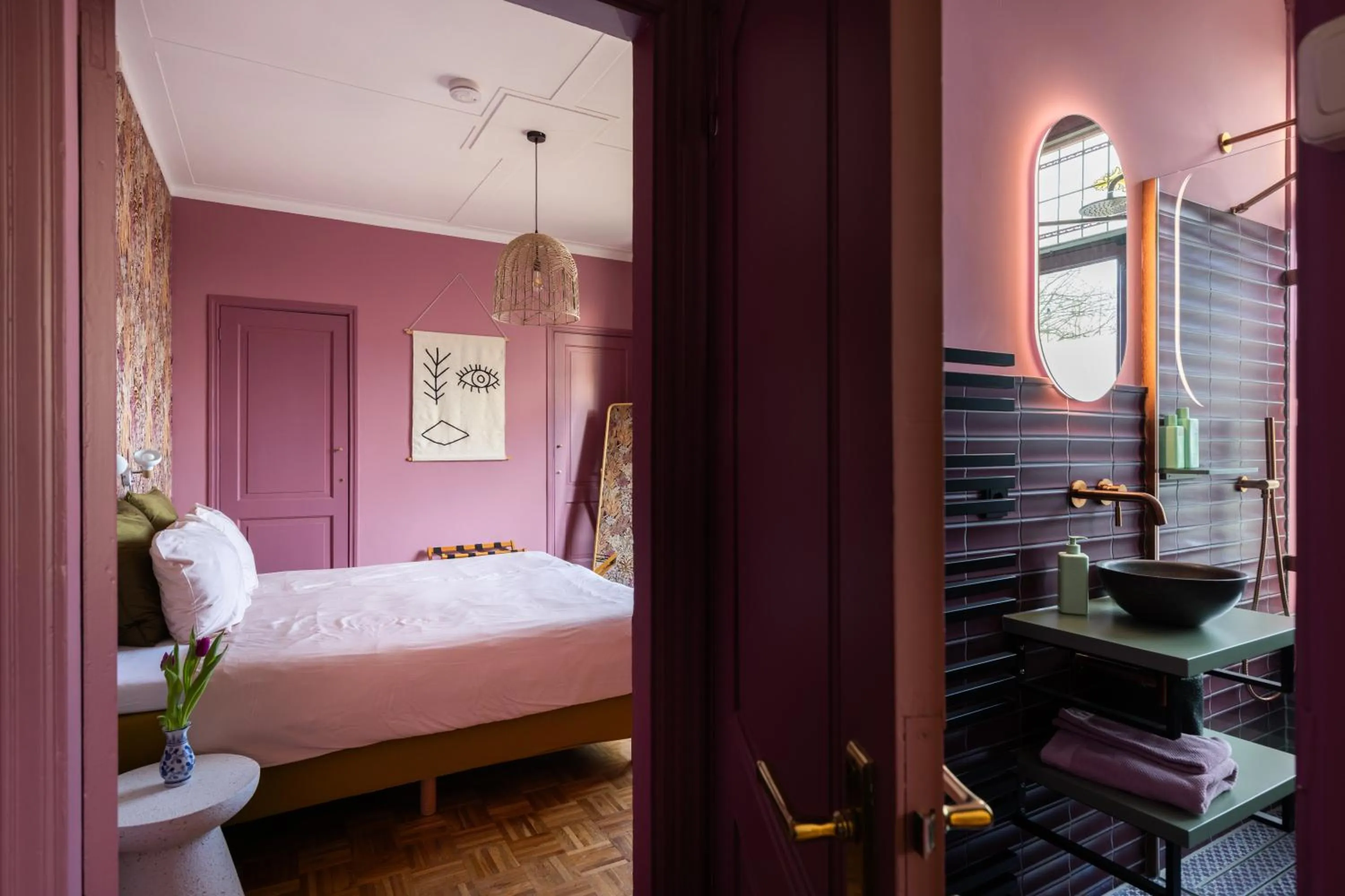 Bed in B&B d'Ouwe Grutter